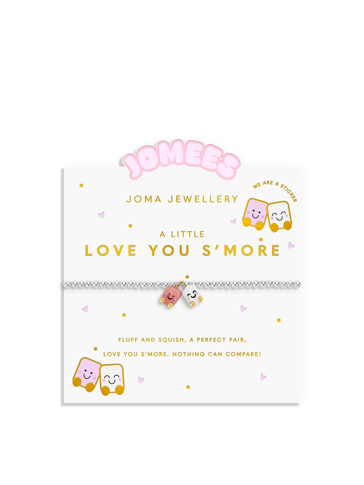 A Little Jomees Love You S'more Silver & Gold-Plated Bracelet
