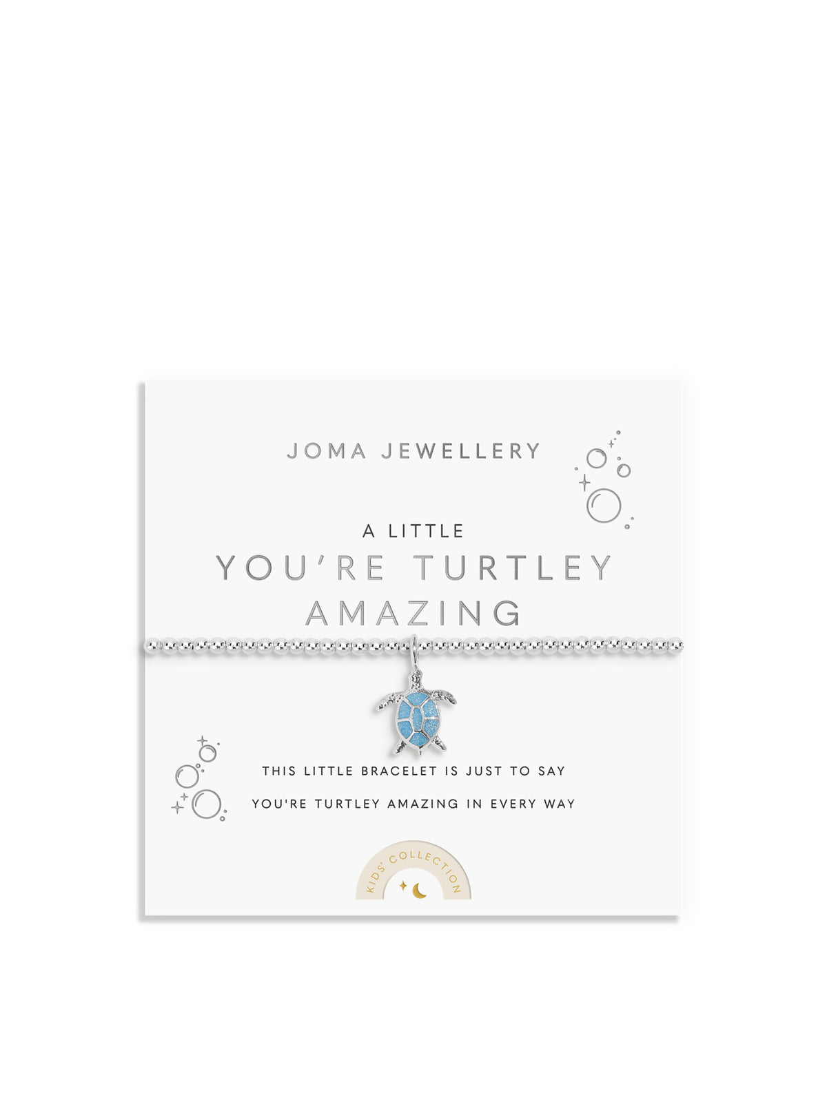 A Little You're Turtley Amazing Silver-Plated Bracelet