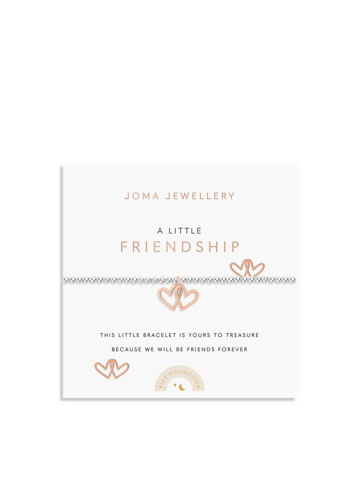 A Little Friendship Silver & Rose Gold-Plated Bracelet