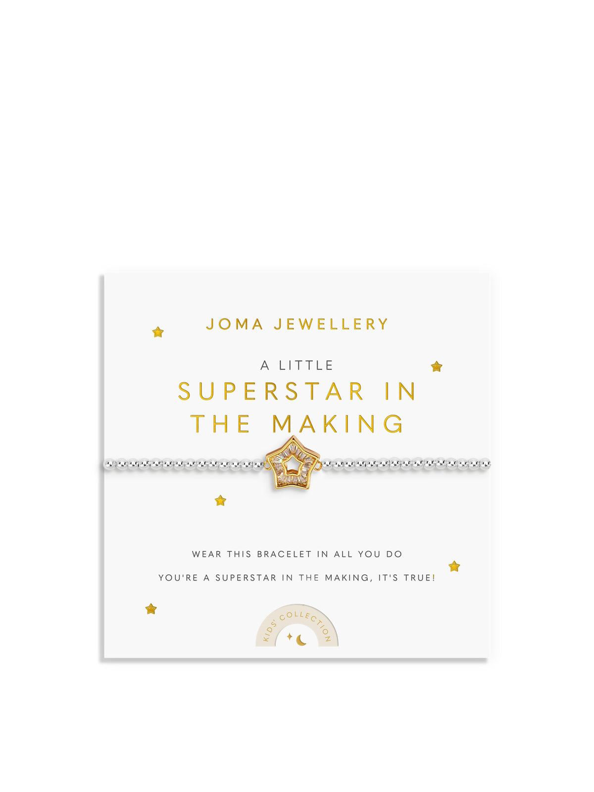 A Little Superstar in the Making Silver & Gold-Plated Bracelet