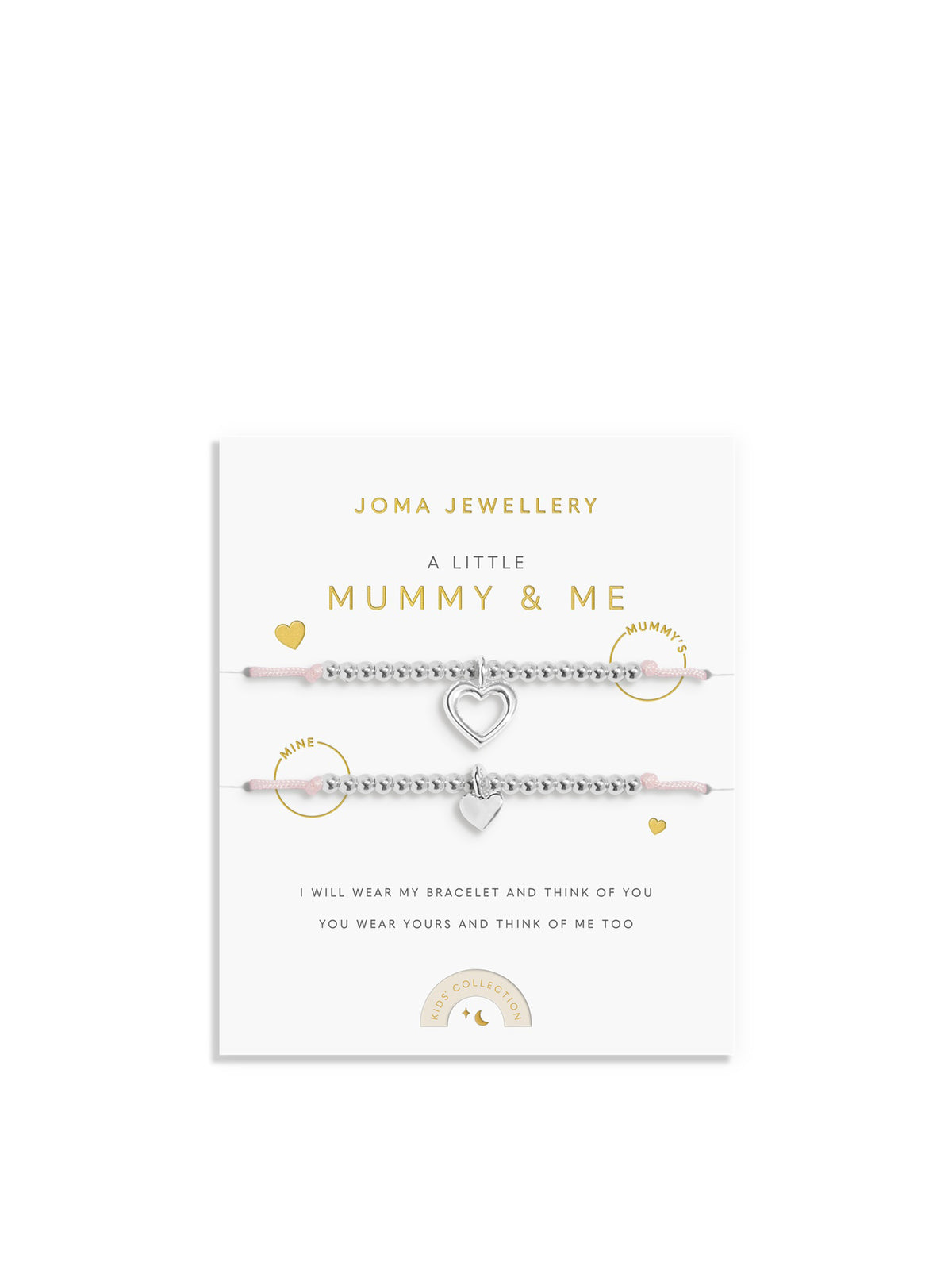 Duo A Little Mummy & Me Silver-Plated Bracelet Set