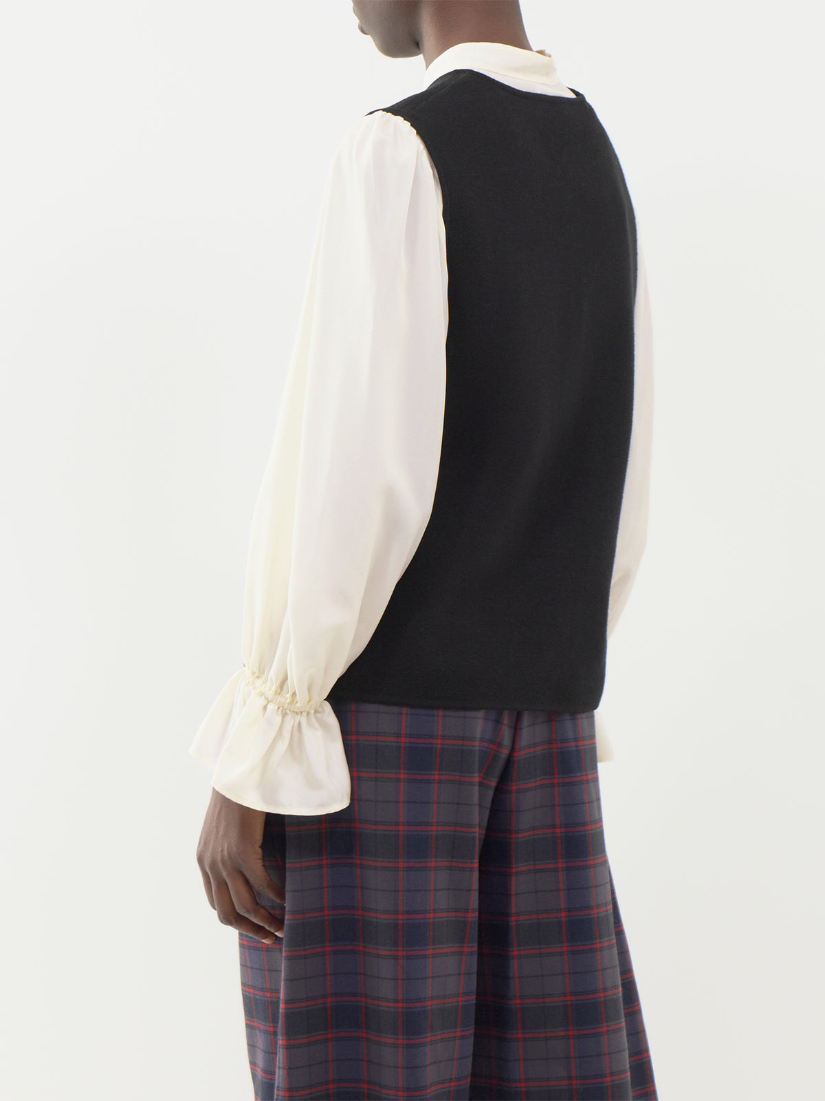 Helen Knitted Button Vest