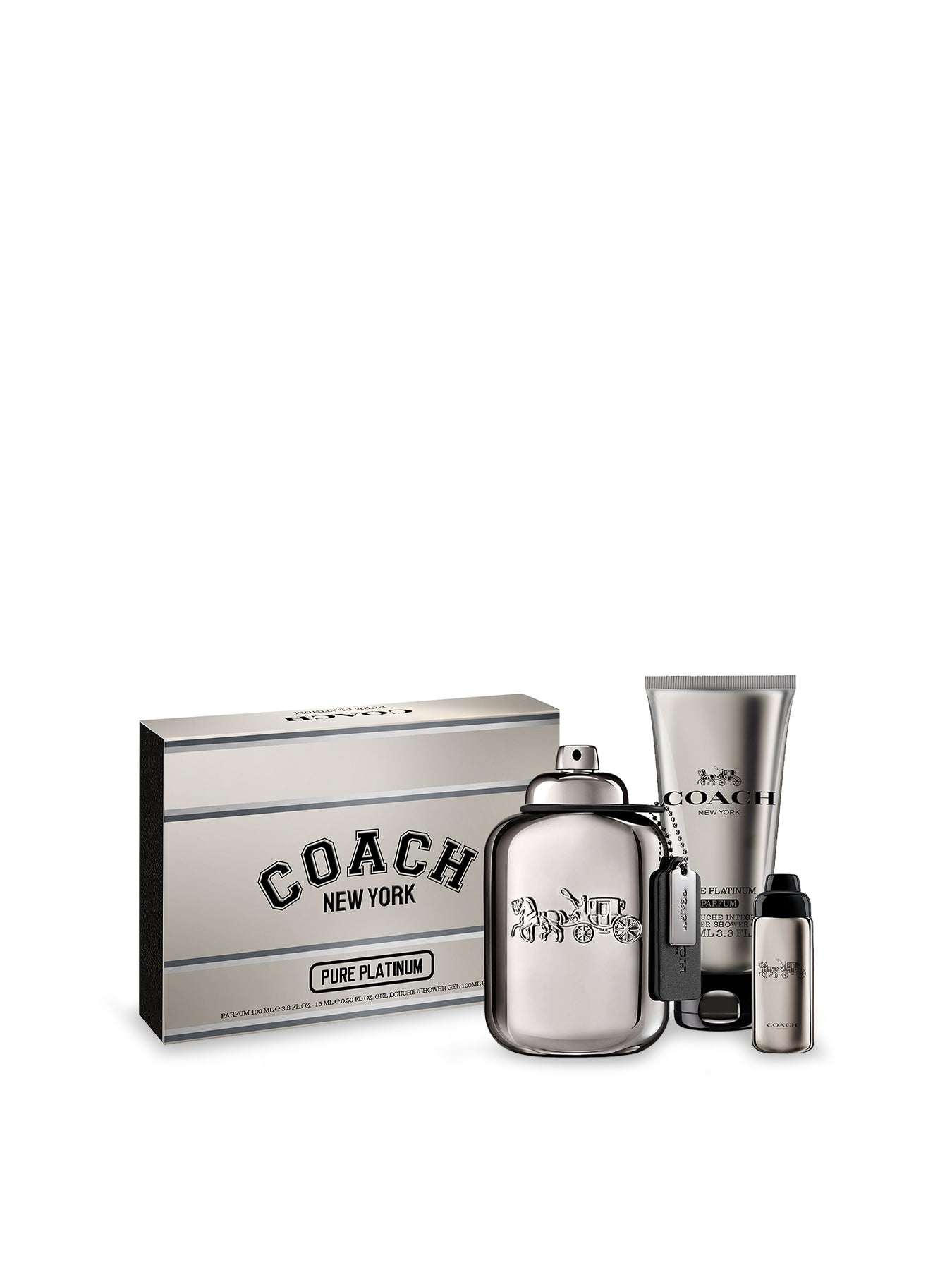 Men Pure Platinum Parfum 100ml Gift Set