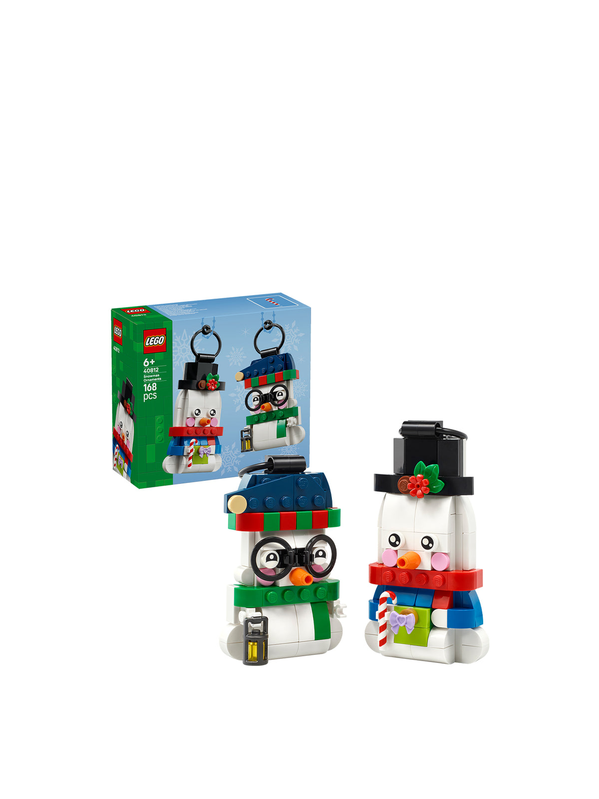 Snowman Ornaments Construction Set