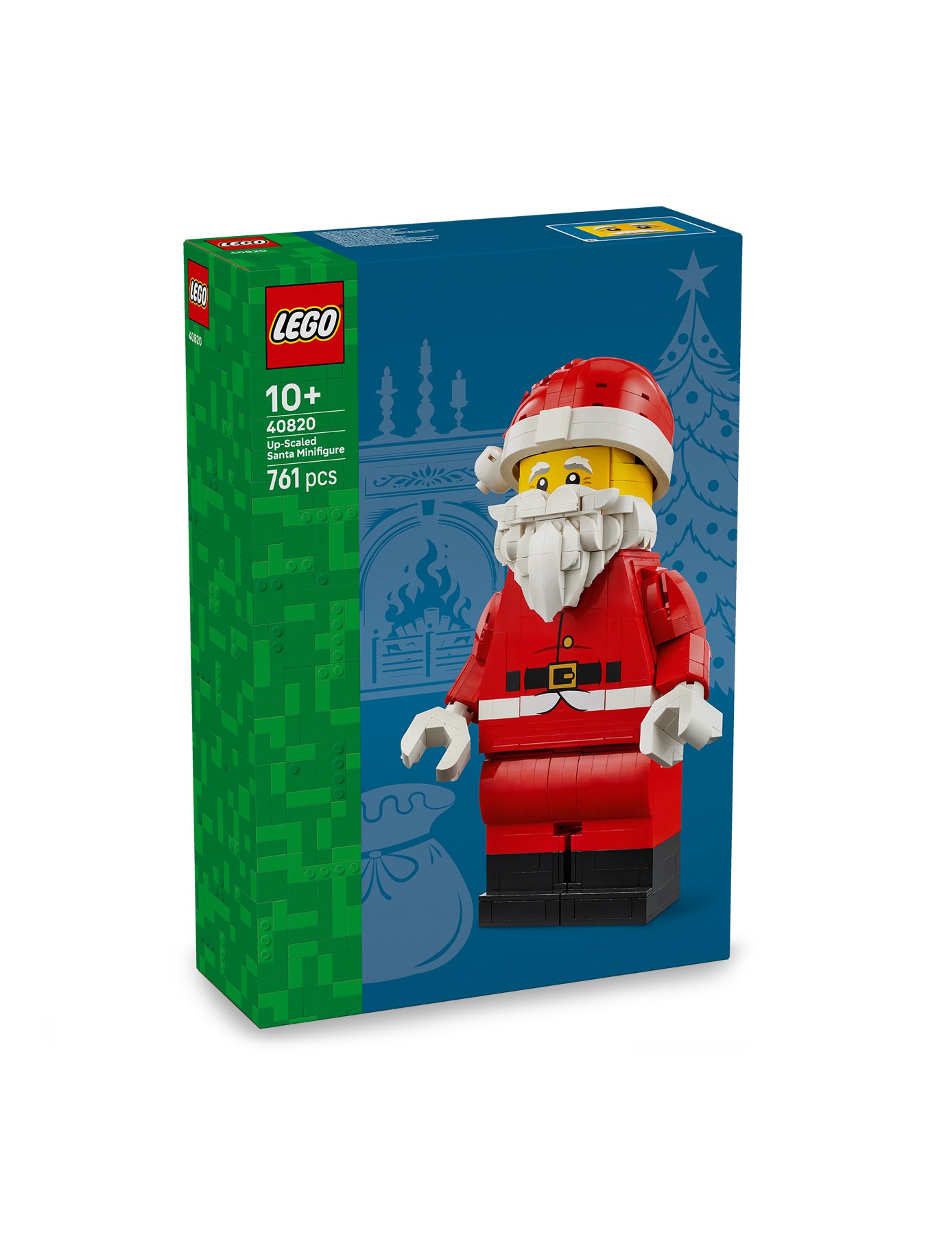 Up-Scaled Santa Minifigure Construction Set