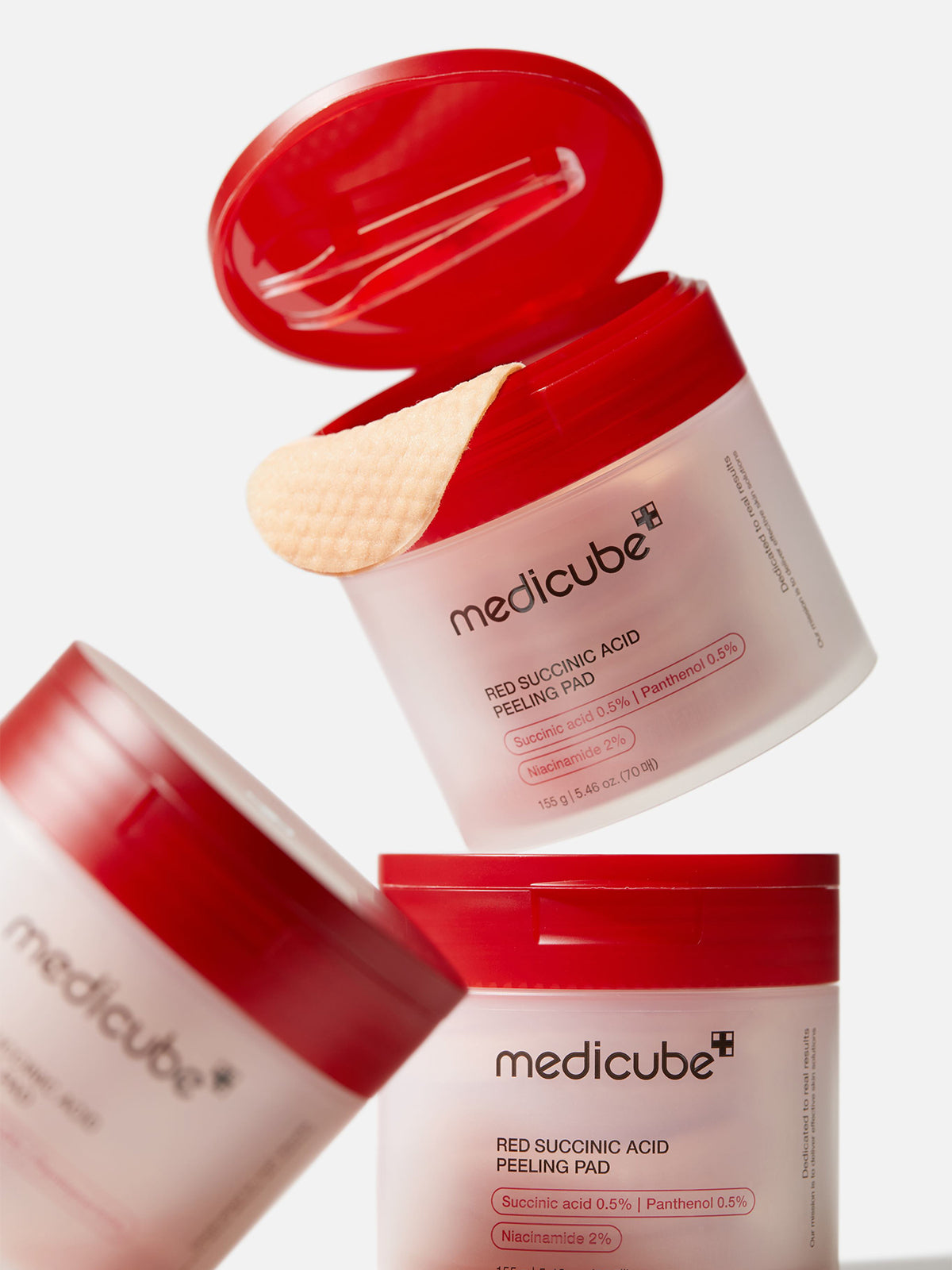 Red Succinic Peeling Pads