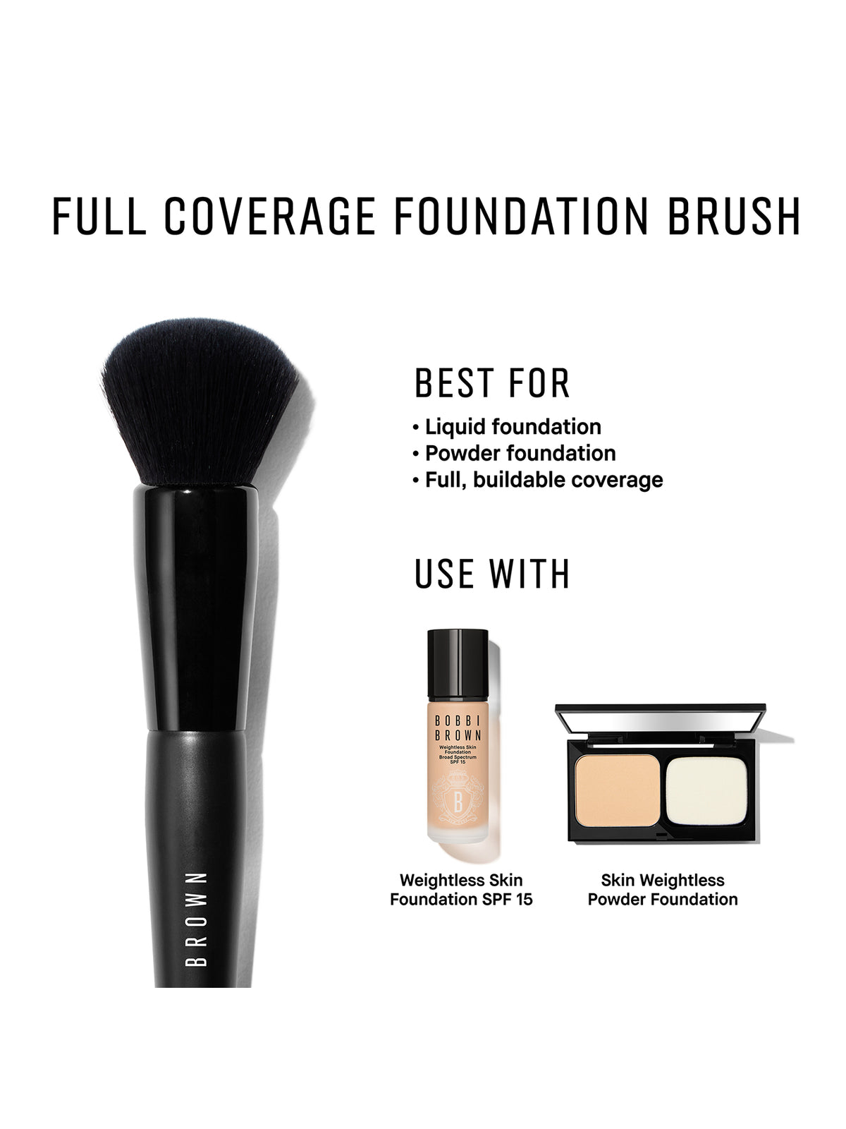 Full Coverage Foundation Brush