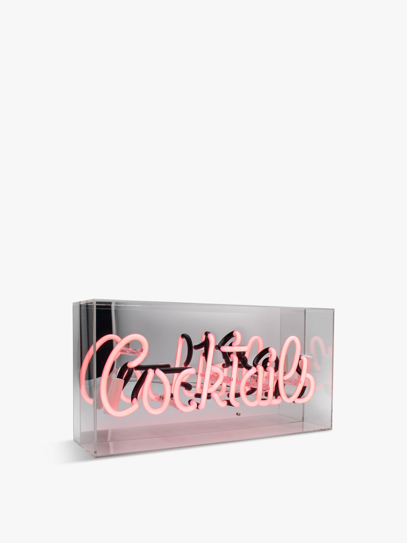 Acrylic Box Neon Cocktails