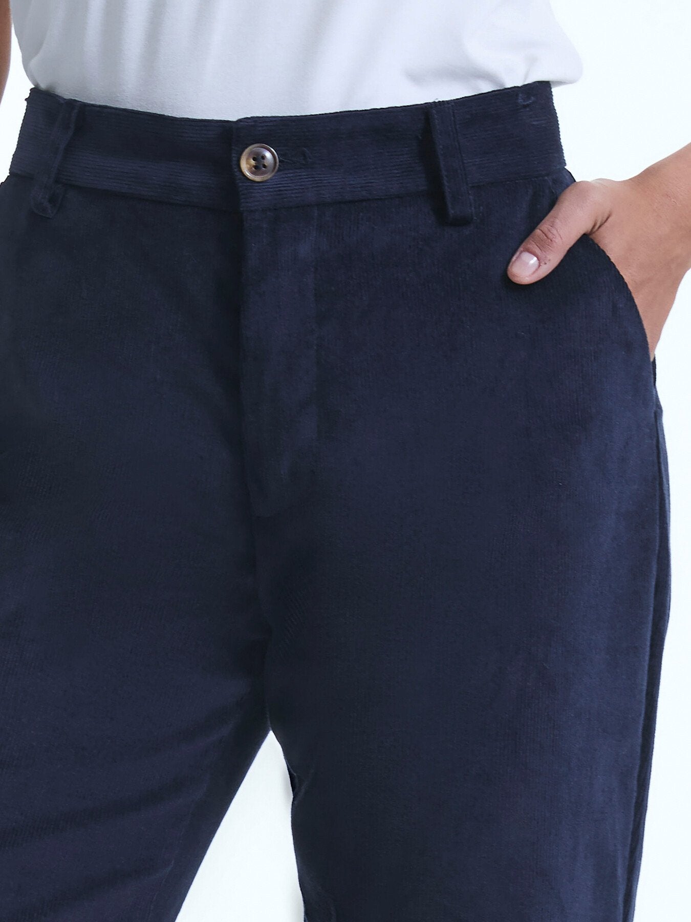 Tailored Corduroy Trousers