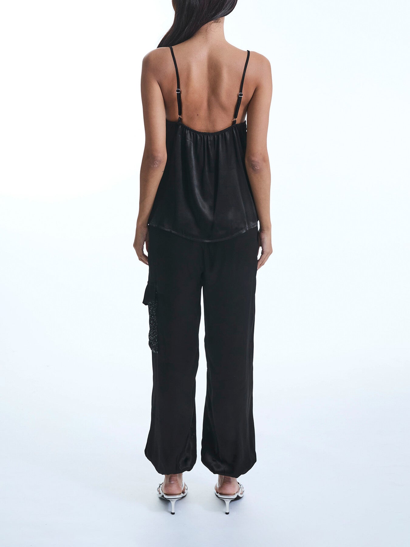 Paillette Vest Top