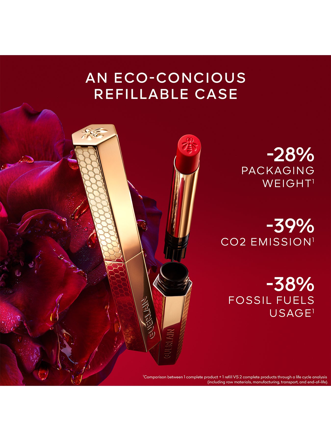 KissKiss Honey Infused Intense Lipstick Refill