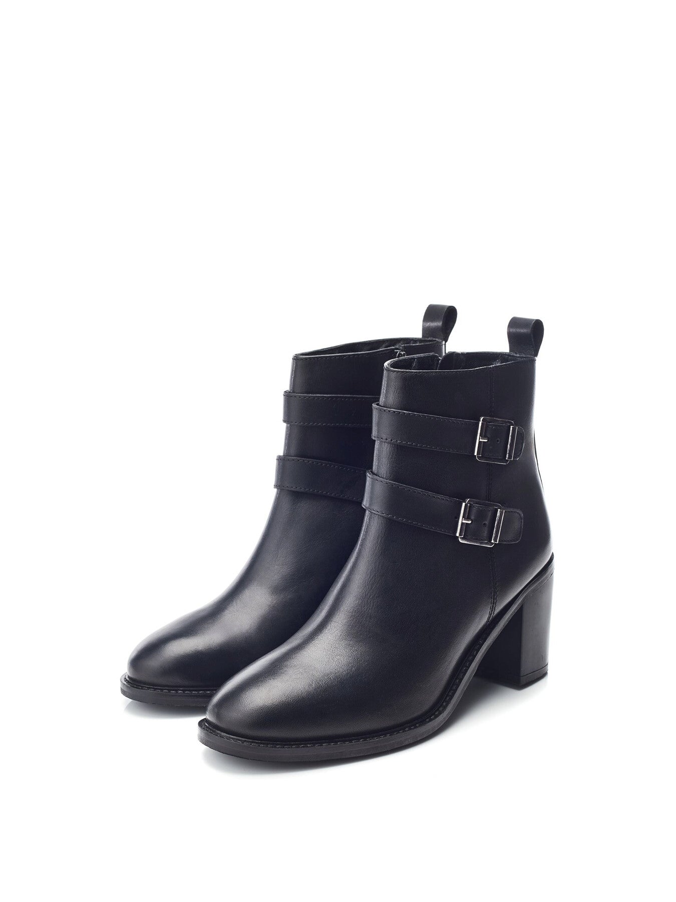 B.Astoria Leather Boots