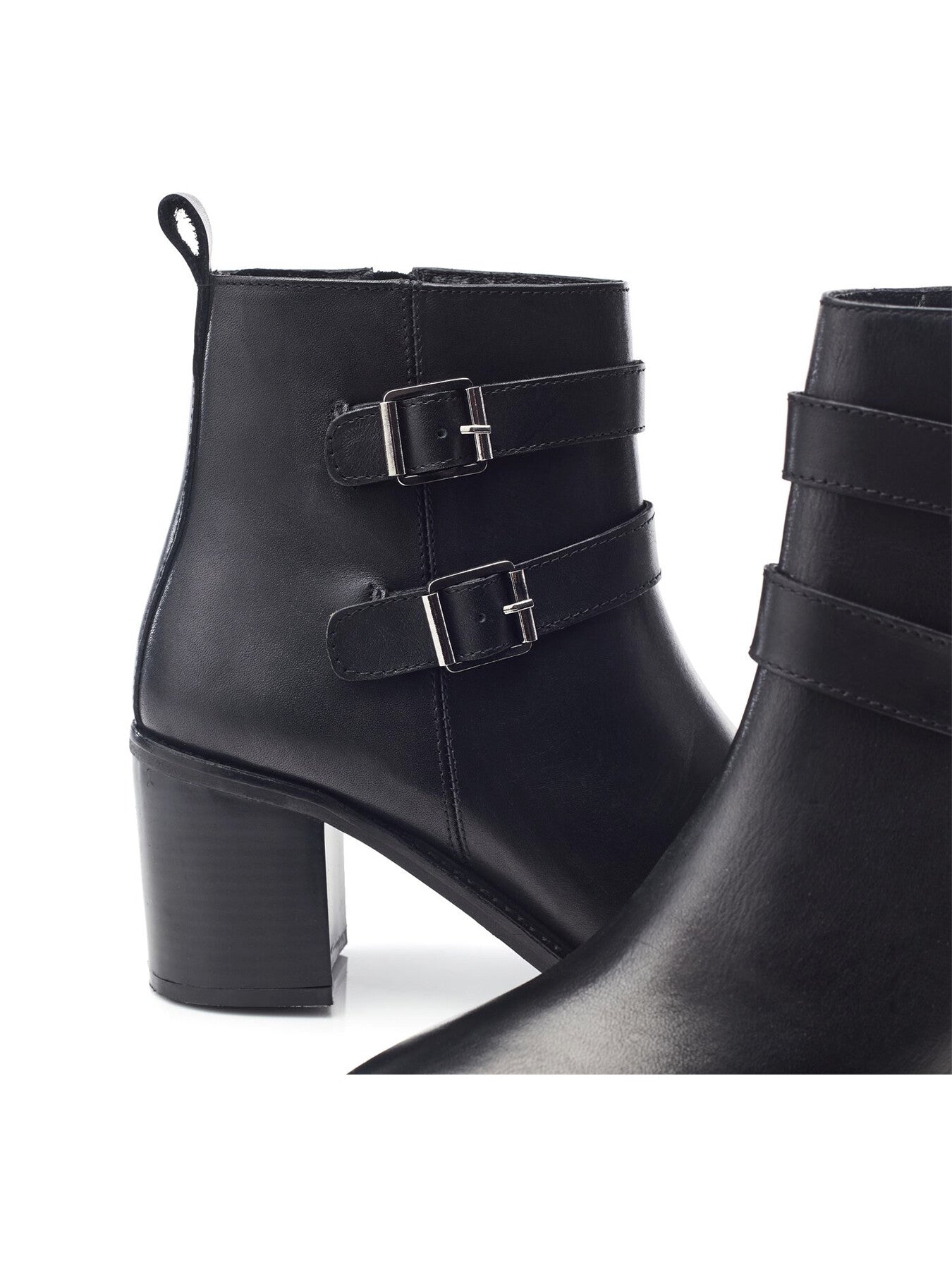 B.Astoria Leather Boots