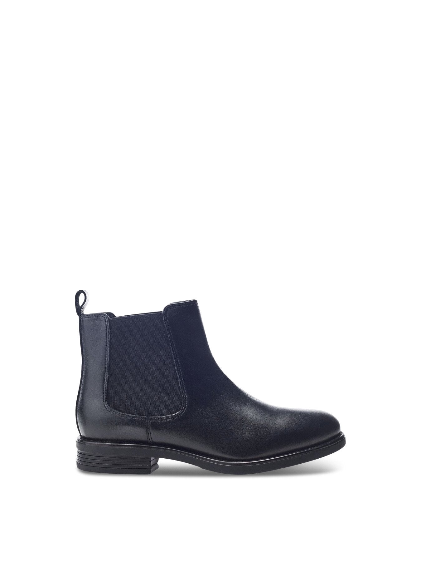 B.Dobby Leather Boots