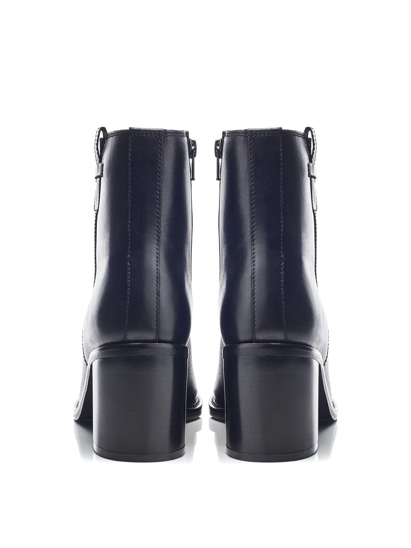 B.Hermoine Leather Boots