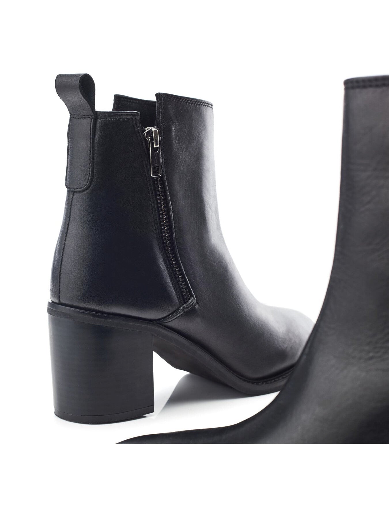 B.Molly Leather Boots