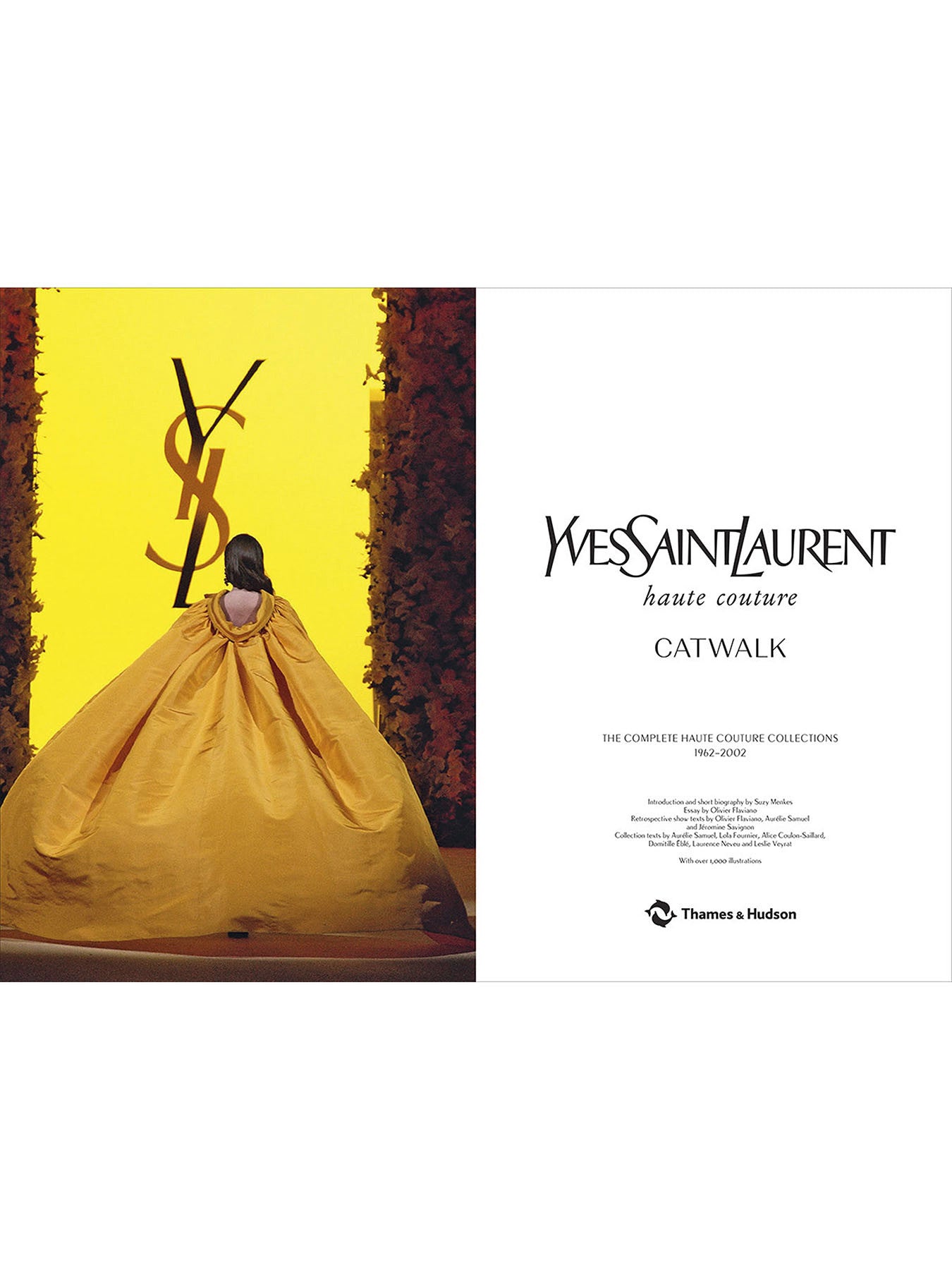 Yves Saint Laurent Haute Couture Catwalk