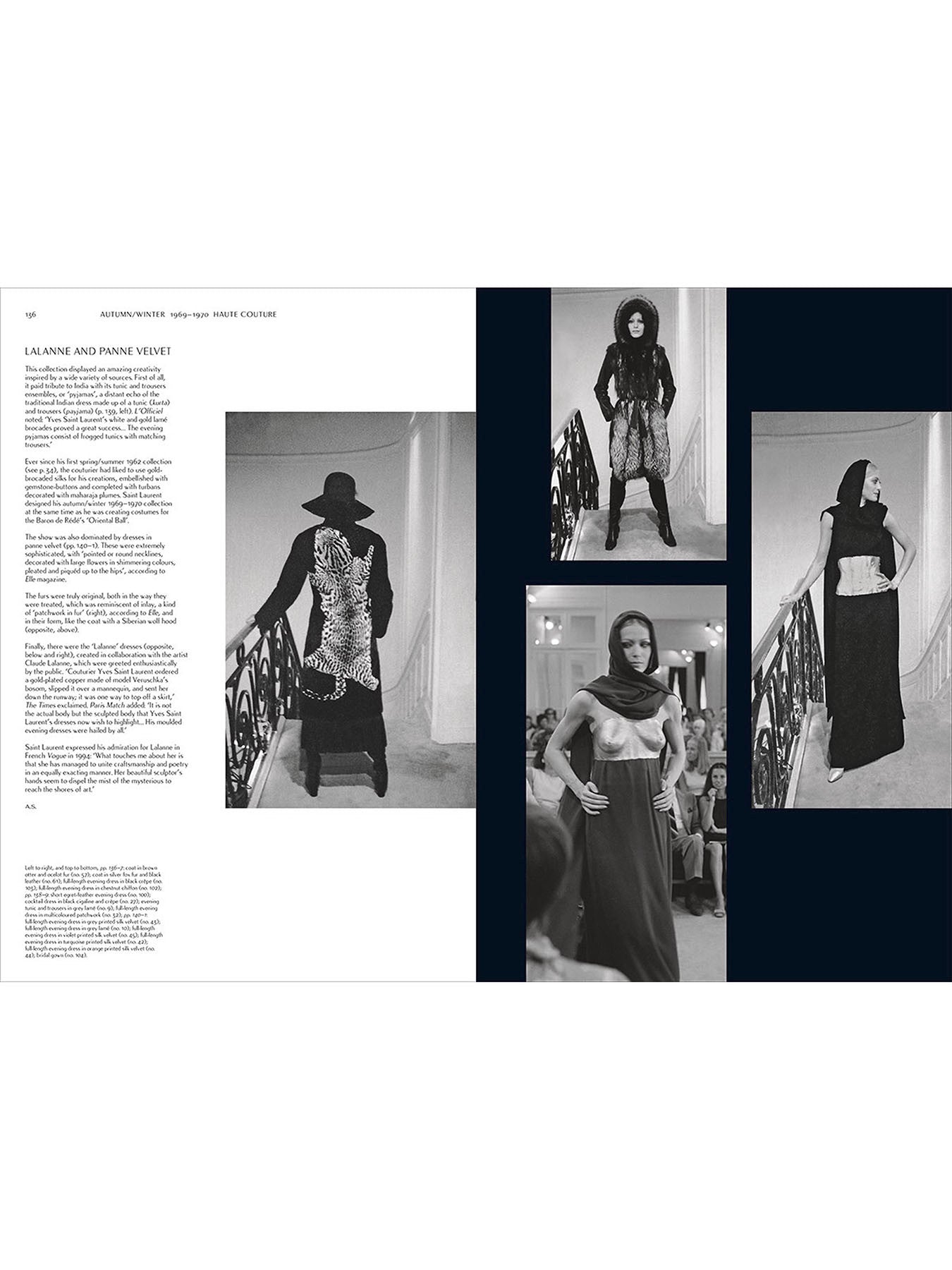 Yves Saint Laurent Haute Couture Catwalk