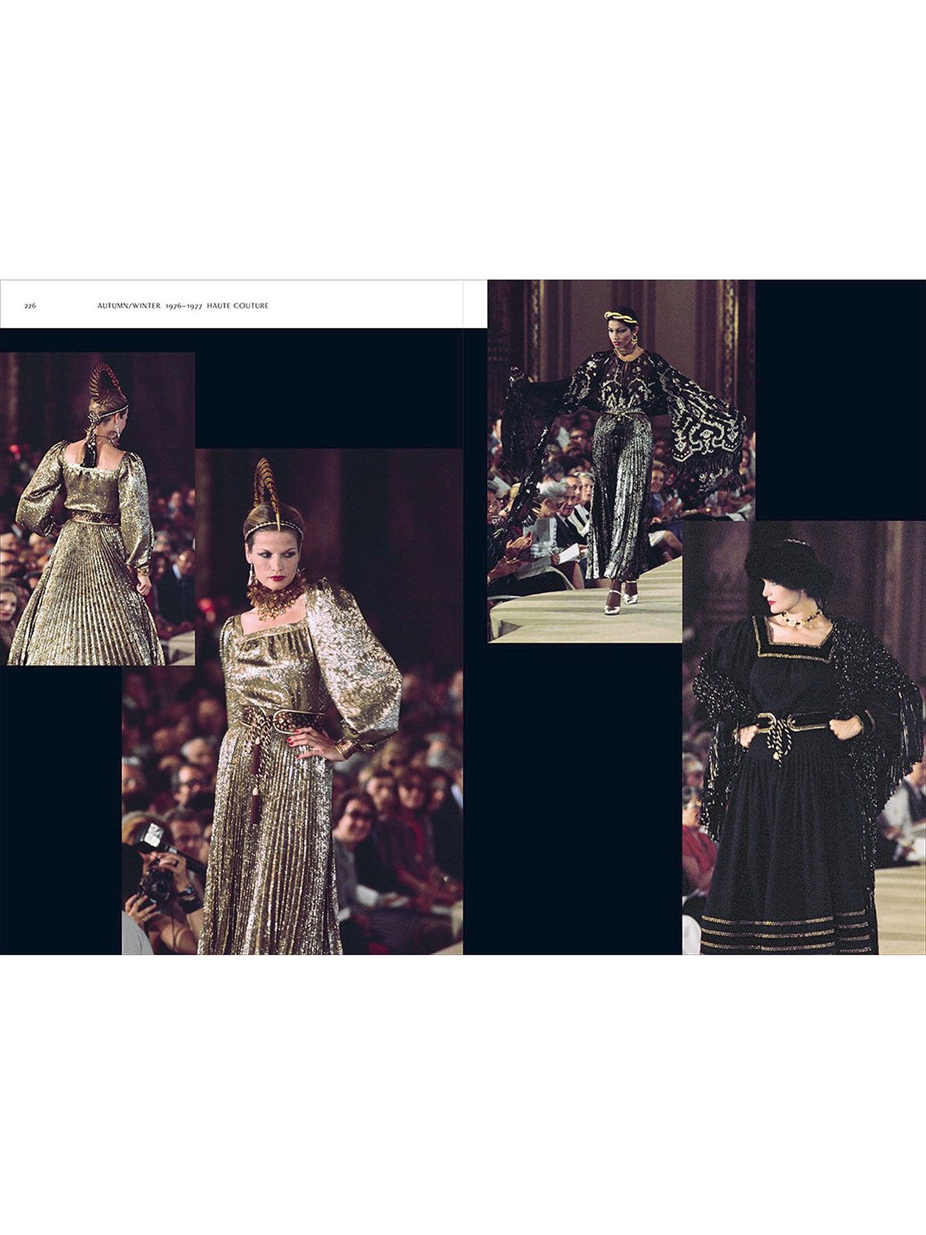 Yves Saint Laurent Haute Couture Catwalk