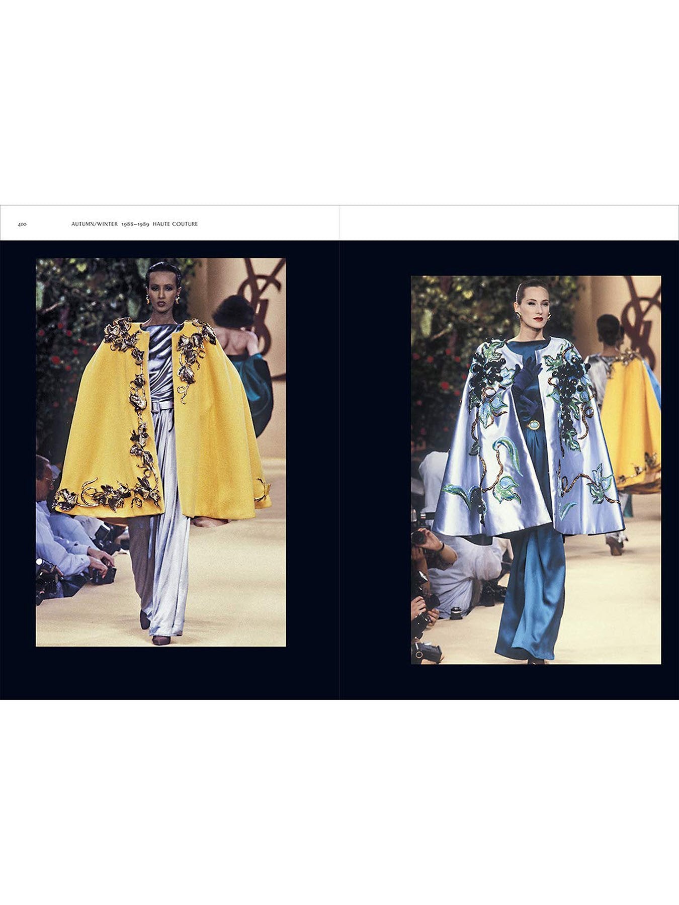 Yves Saint Laurent Haute Couture Catwalk