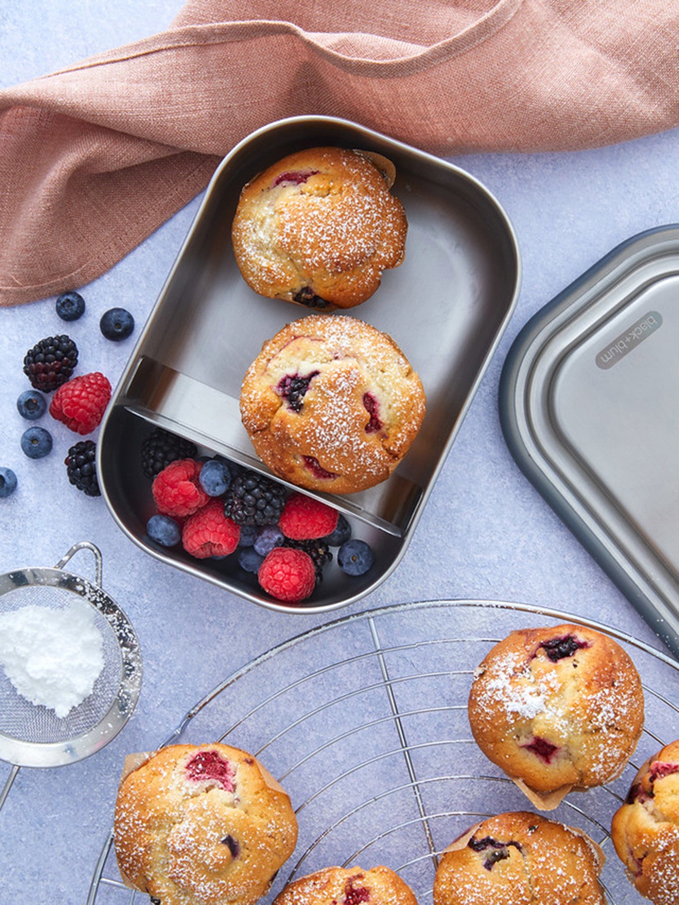 Stainless Steel Lunch Box 1l