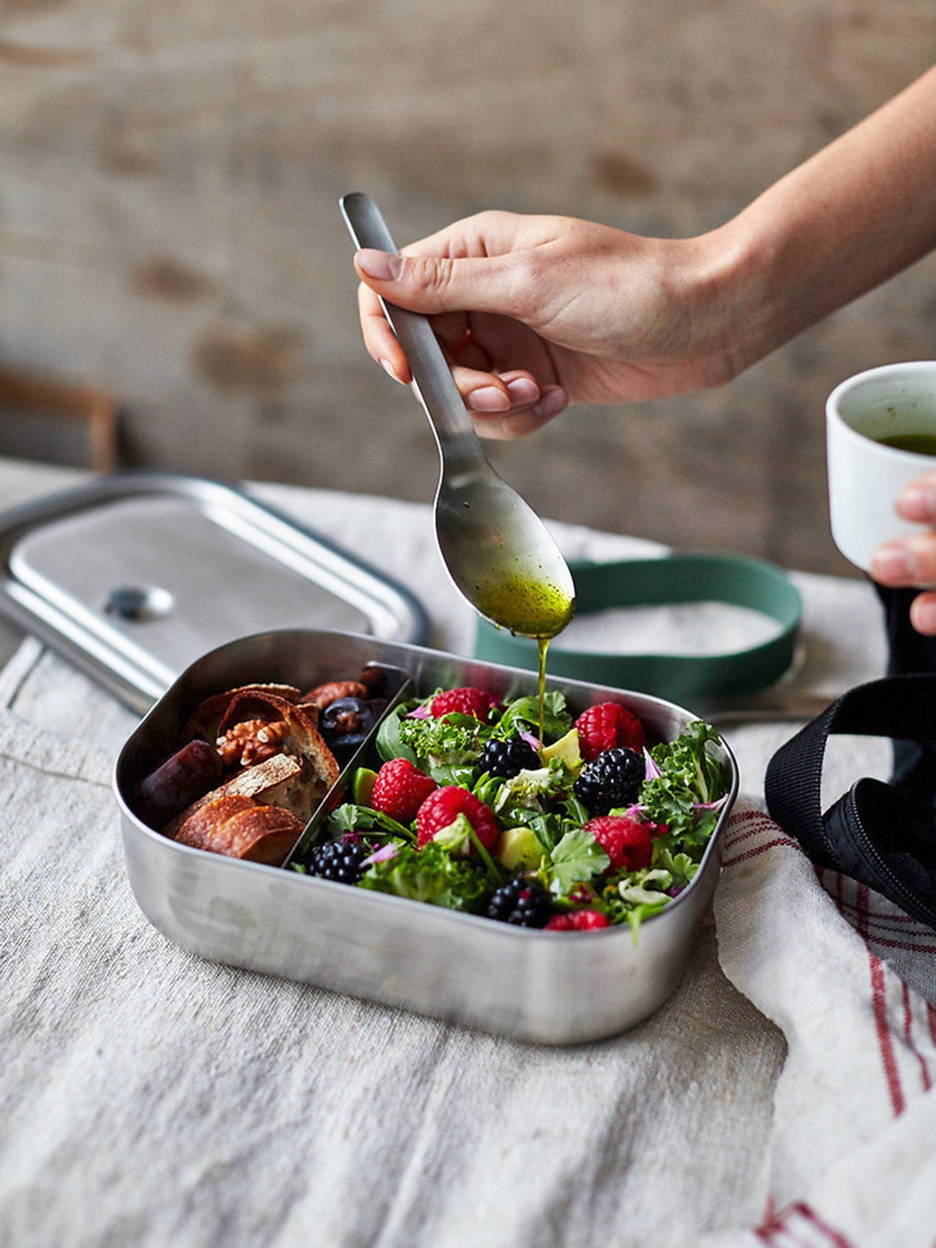 Stainless Steel Lunch Box 1l