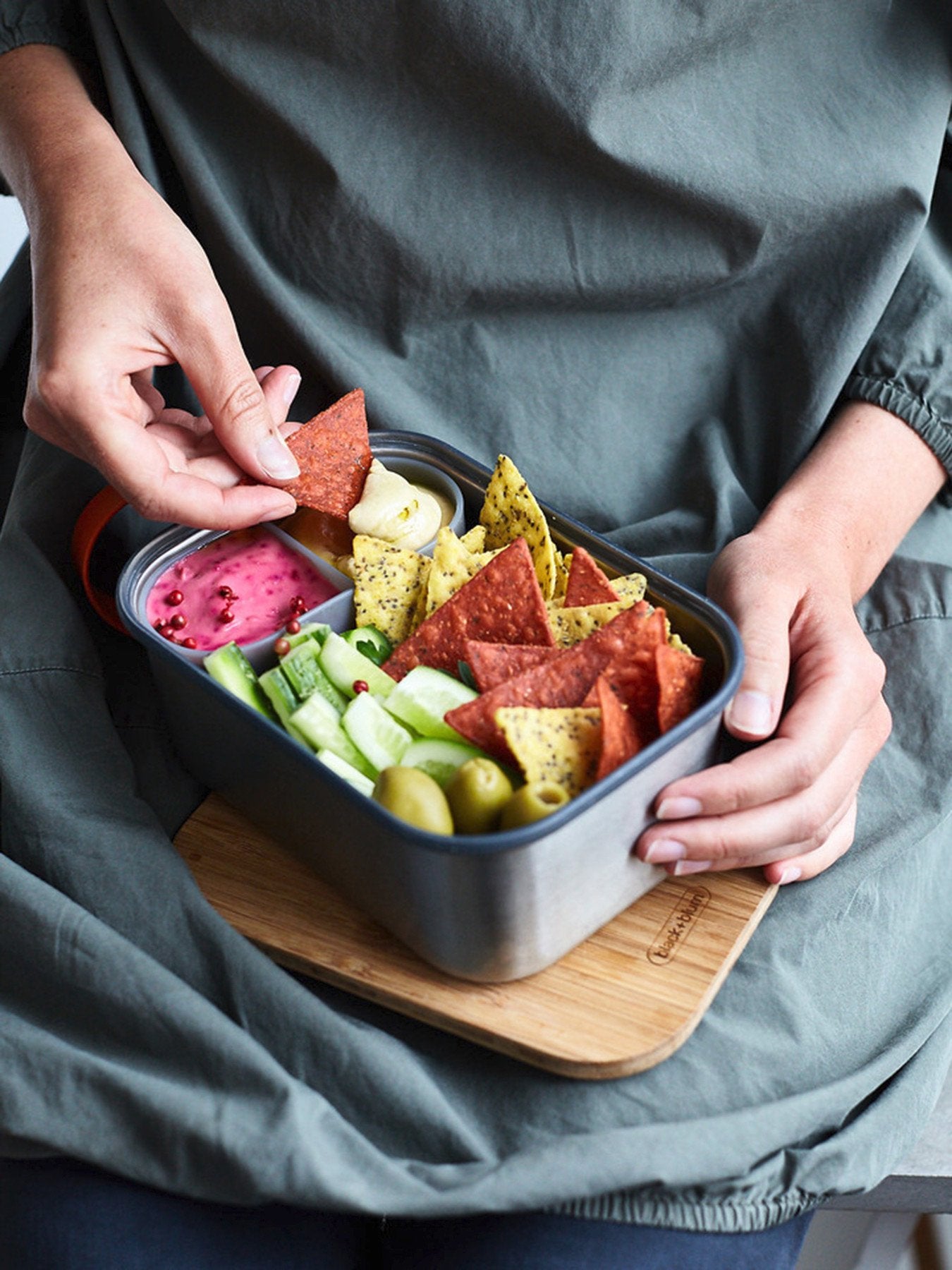 Stainless Steel Lunch Box 1l