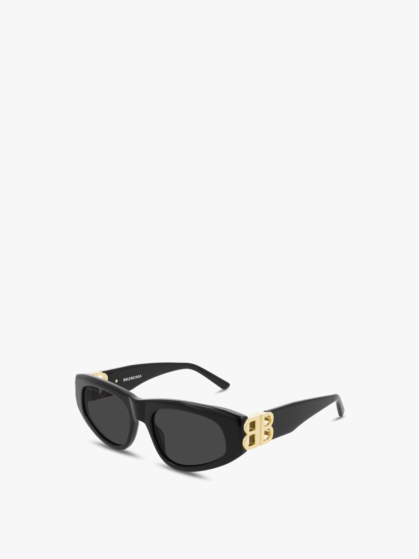 Wrap Around Acetate Logo Arm Acetate Sunglasses