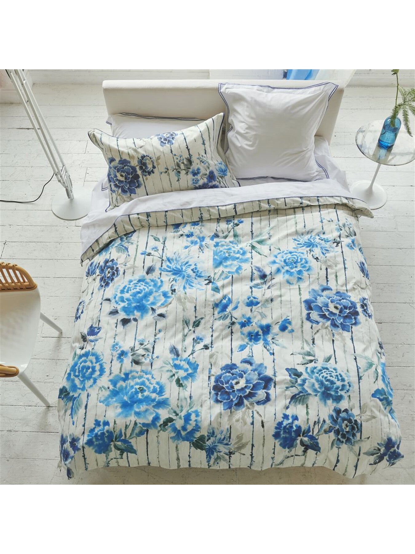 Kyoto Flower King Duvet Cover