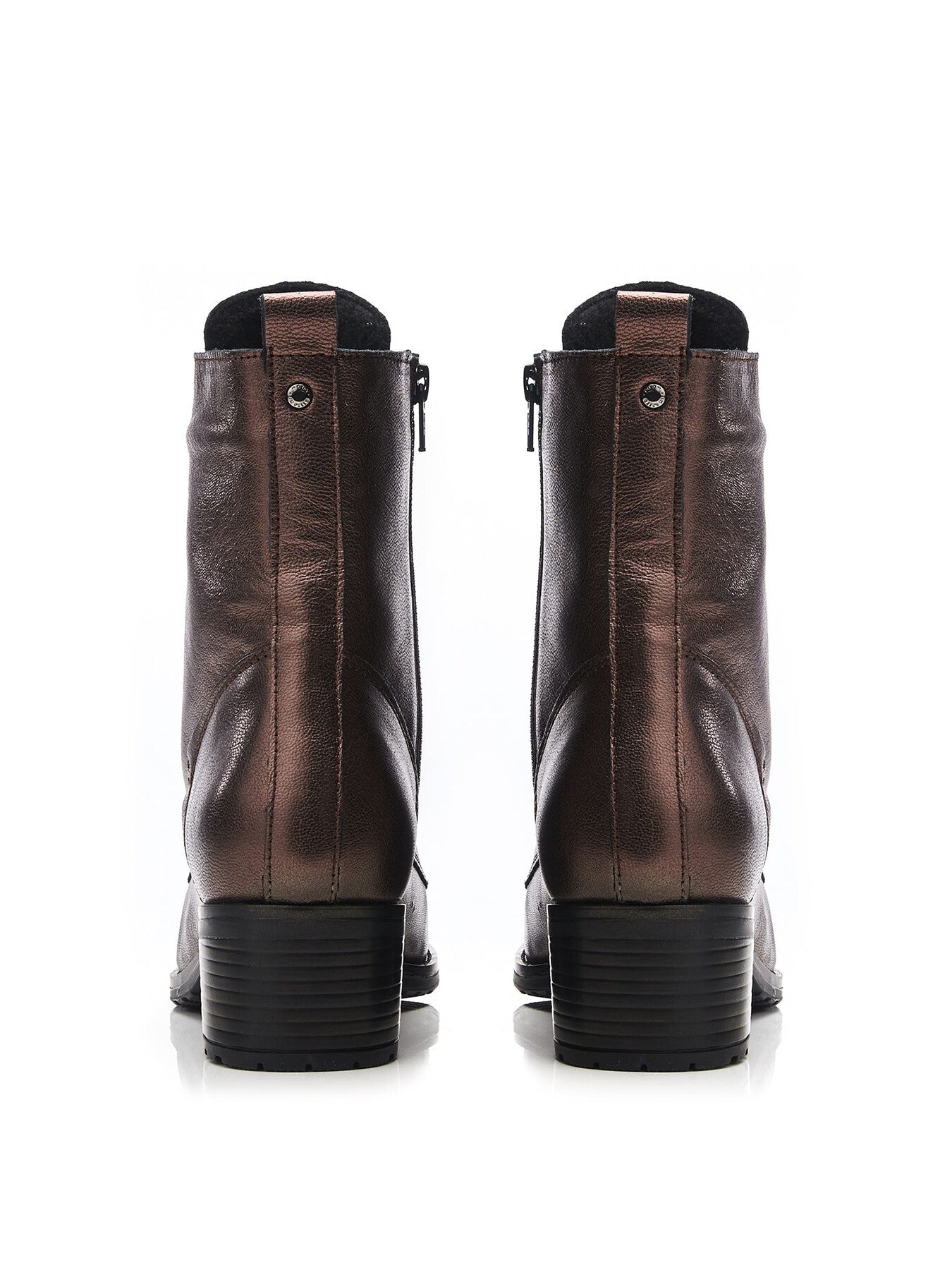 Bezzie Metallic Leather Boots