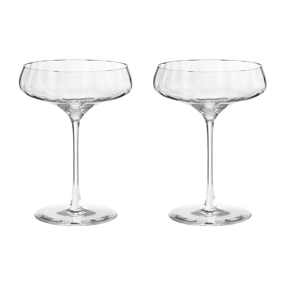 Bernadotte Cocktail Coupe Glass Set of 2