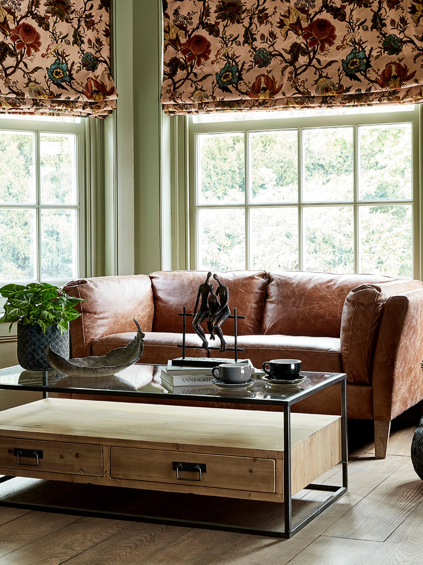 Bronze Duxford Family of Three Sculpture