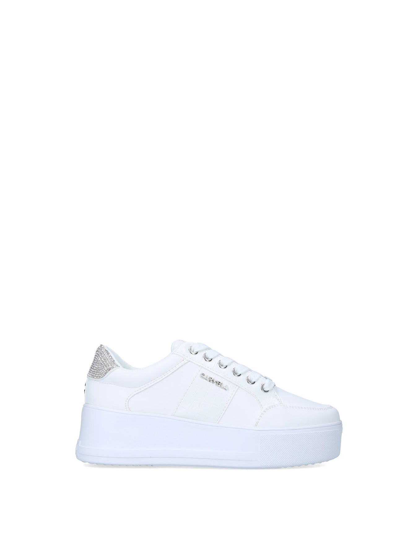 Jive Lace Up Trainers White