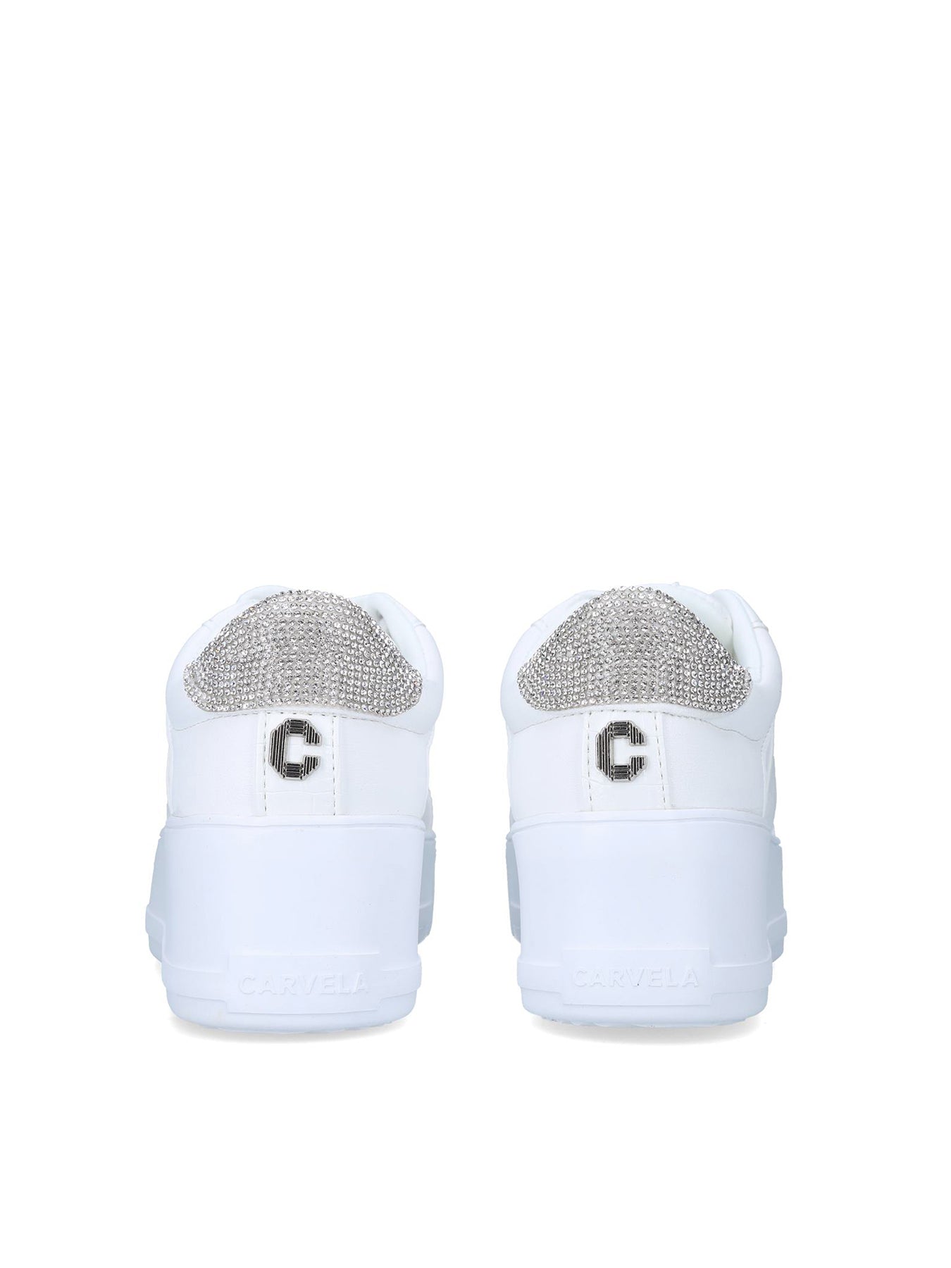 Jive Lace Up Trainers White