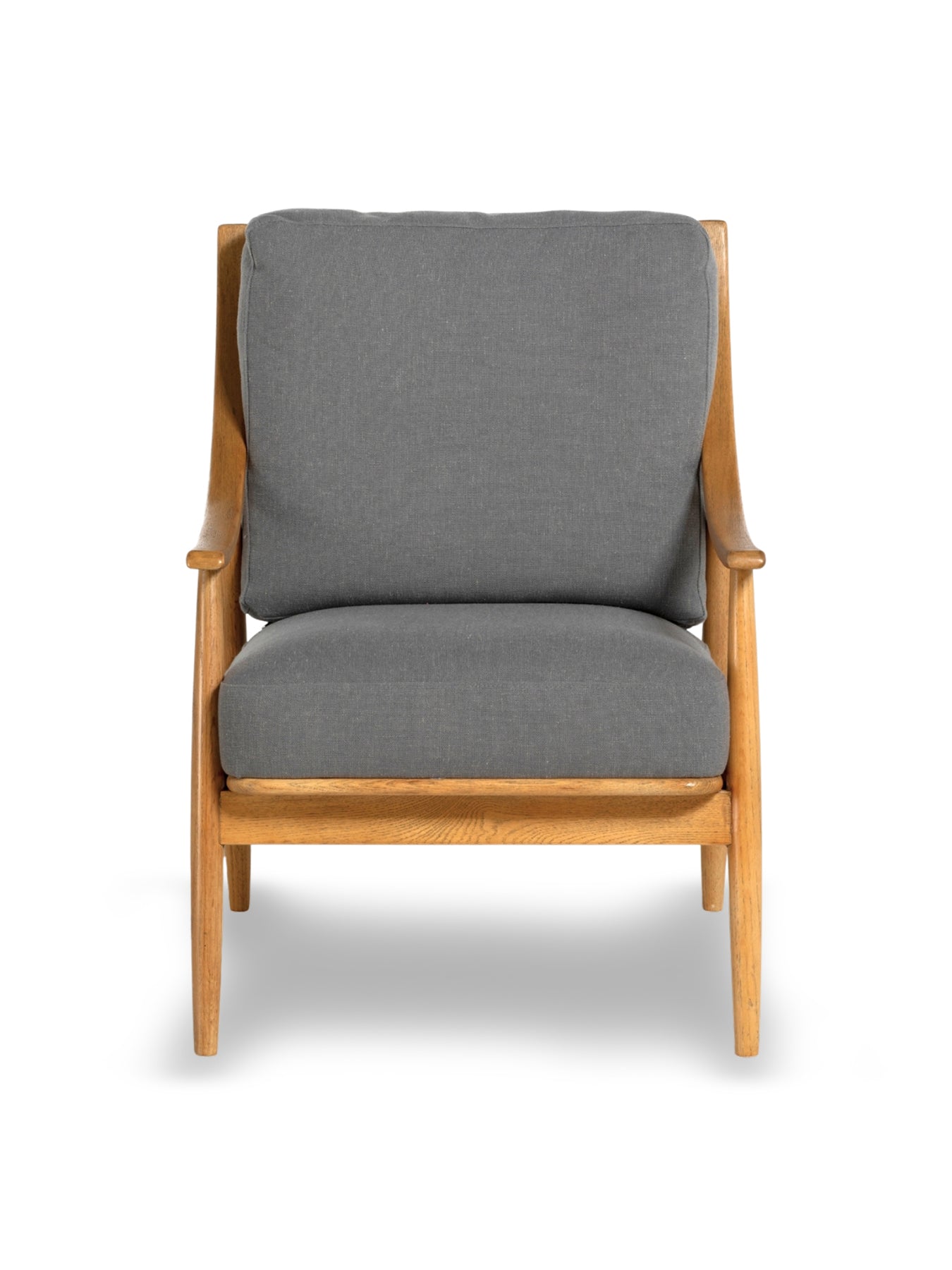 Runa Upholstered Armchair Grey