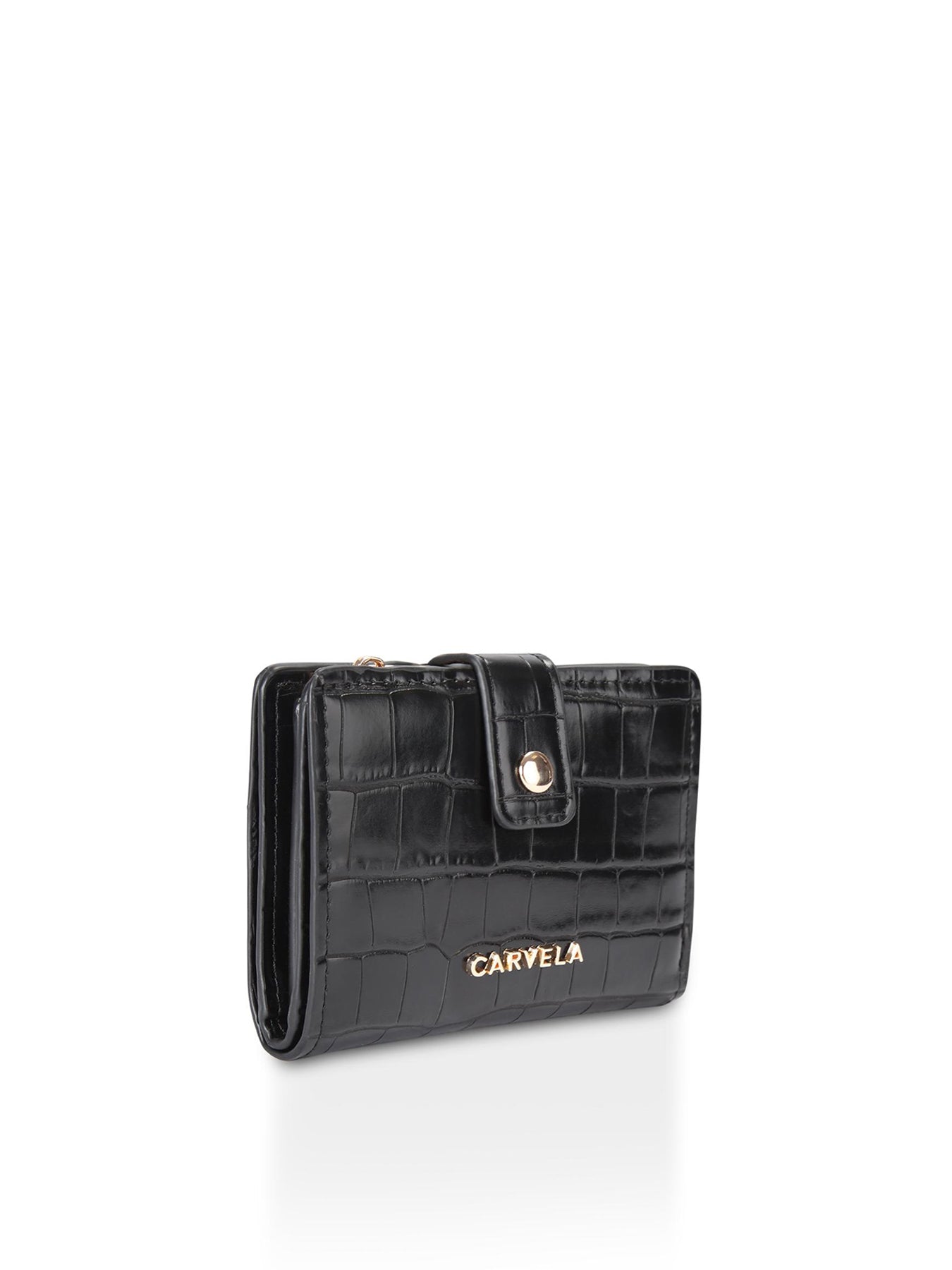 Mandy Quilted Crossbody Chain Strap Shoulder Purse Black