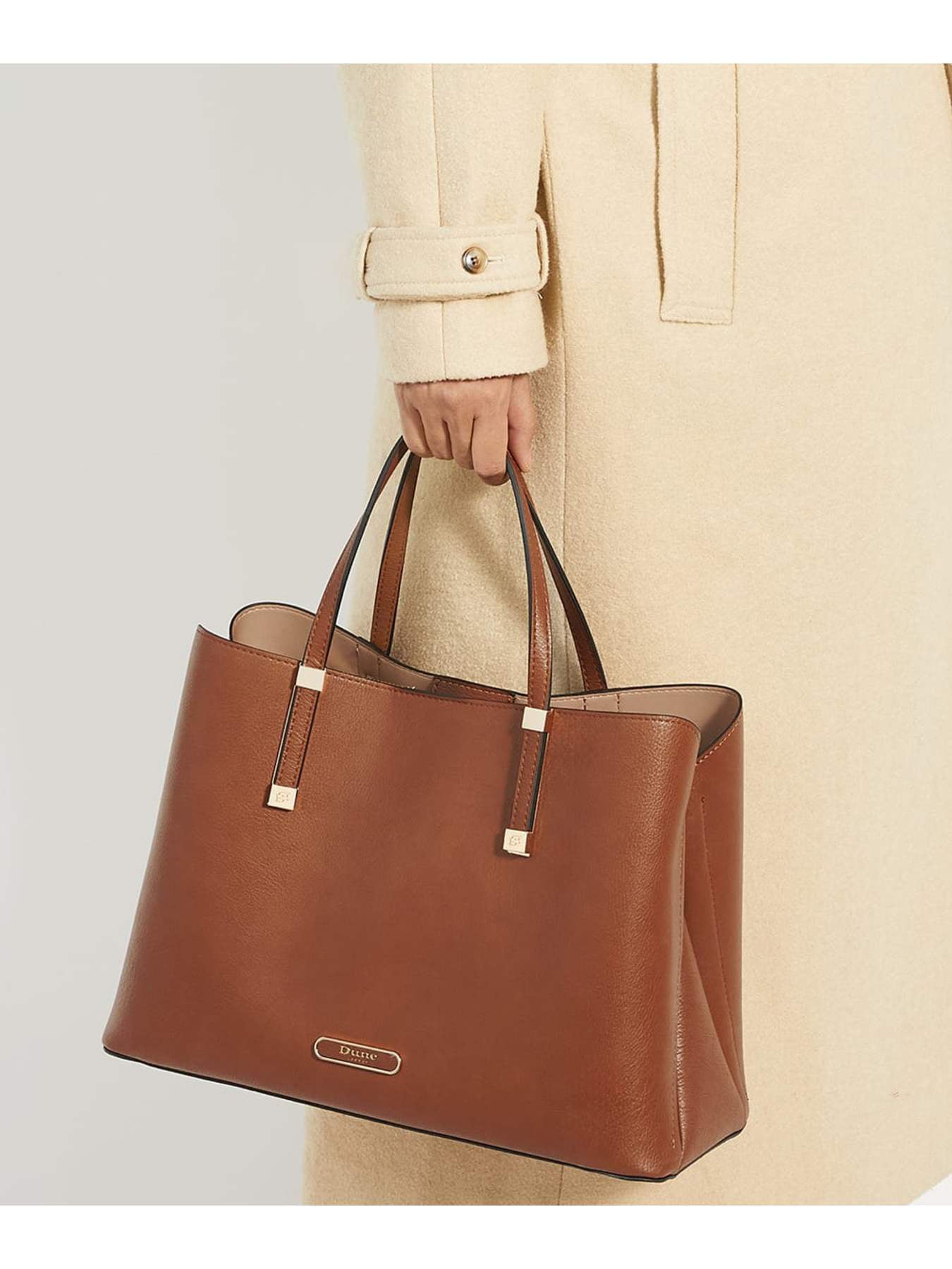 Structured Shoulder Bag Neutral