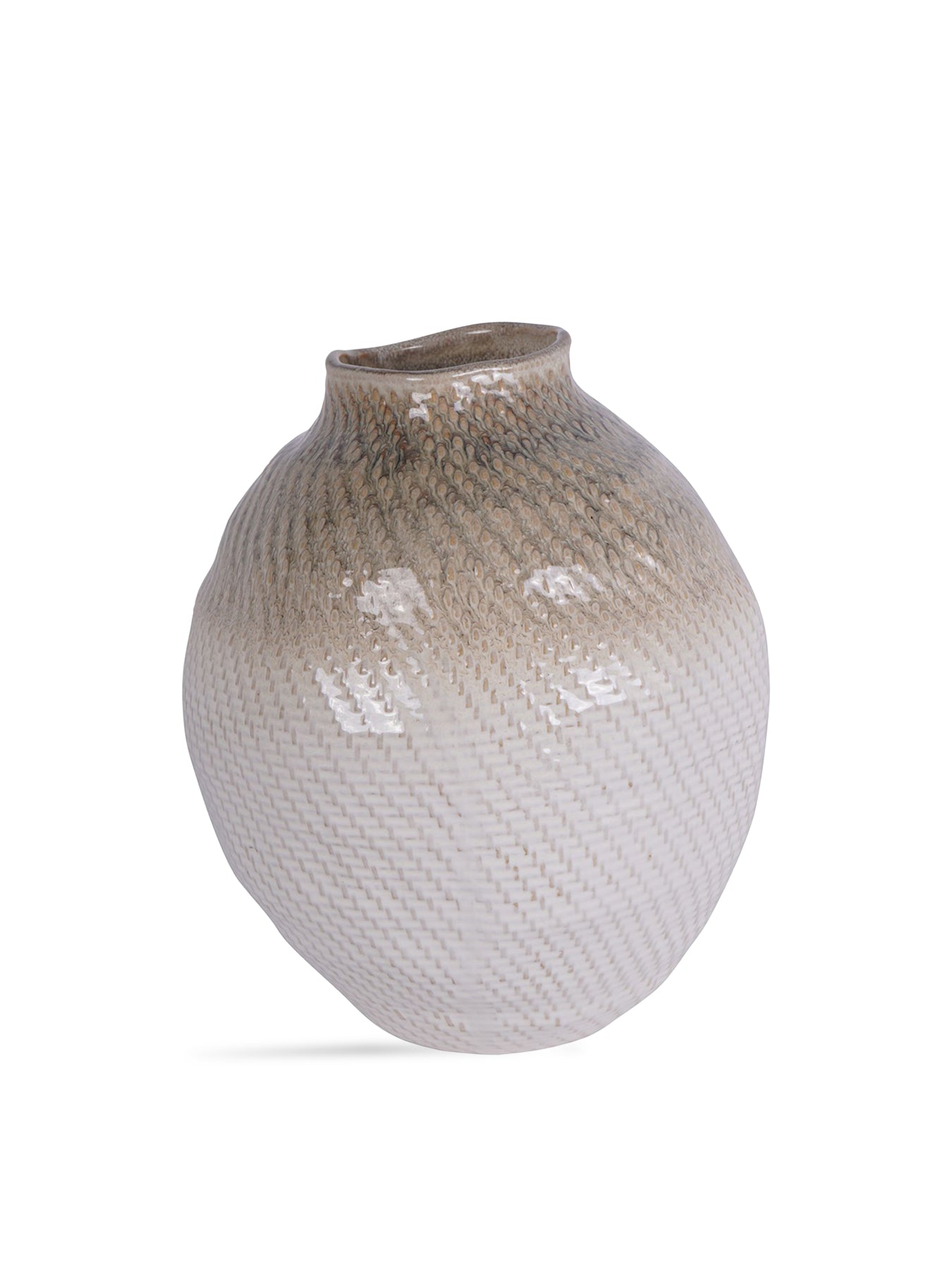 Ceramic Woven Vase Large