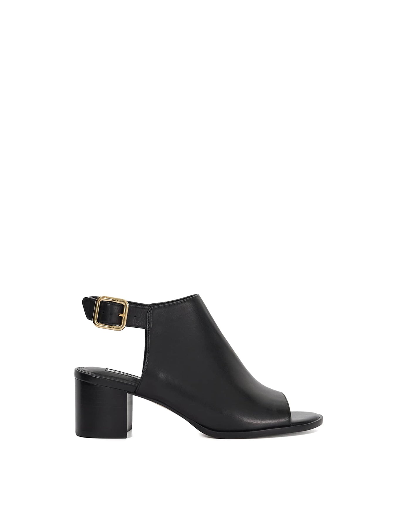 Joupin Leather Ballet Flats Black