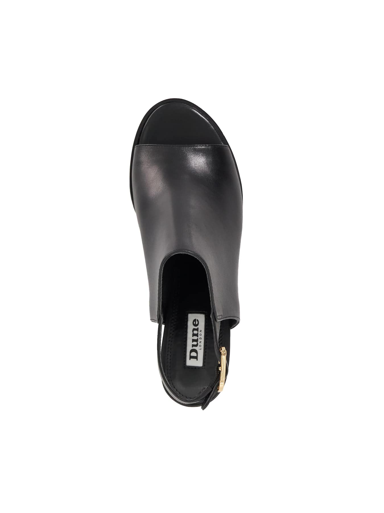 Joupin Leather Ballet Flats Black