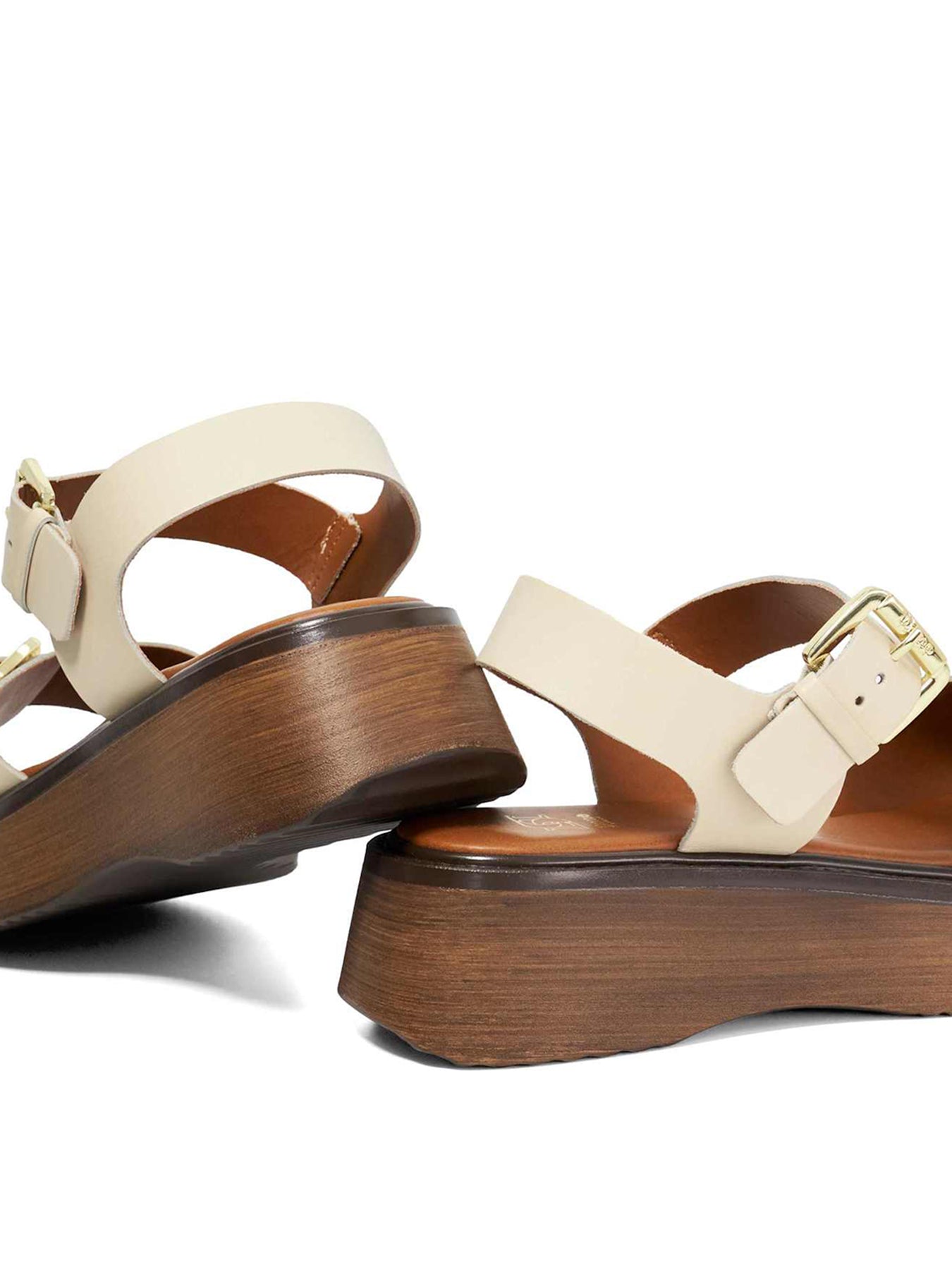 Luno Strappy Sandals Neutral
