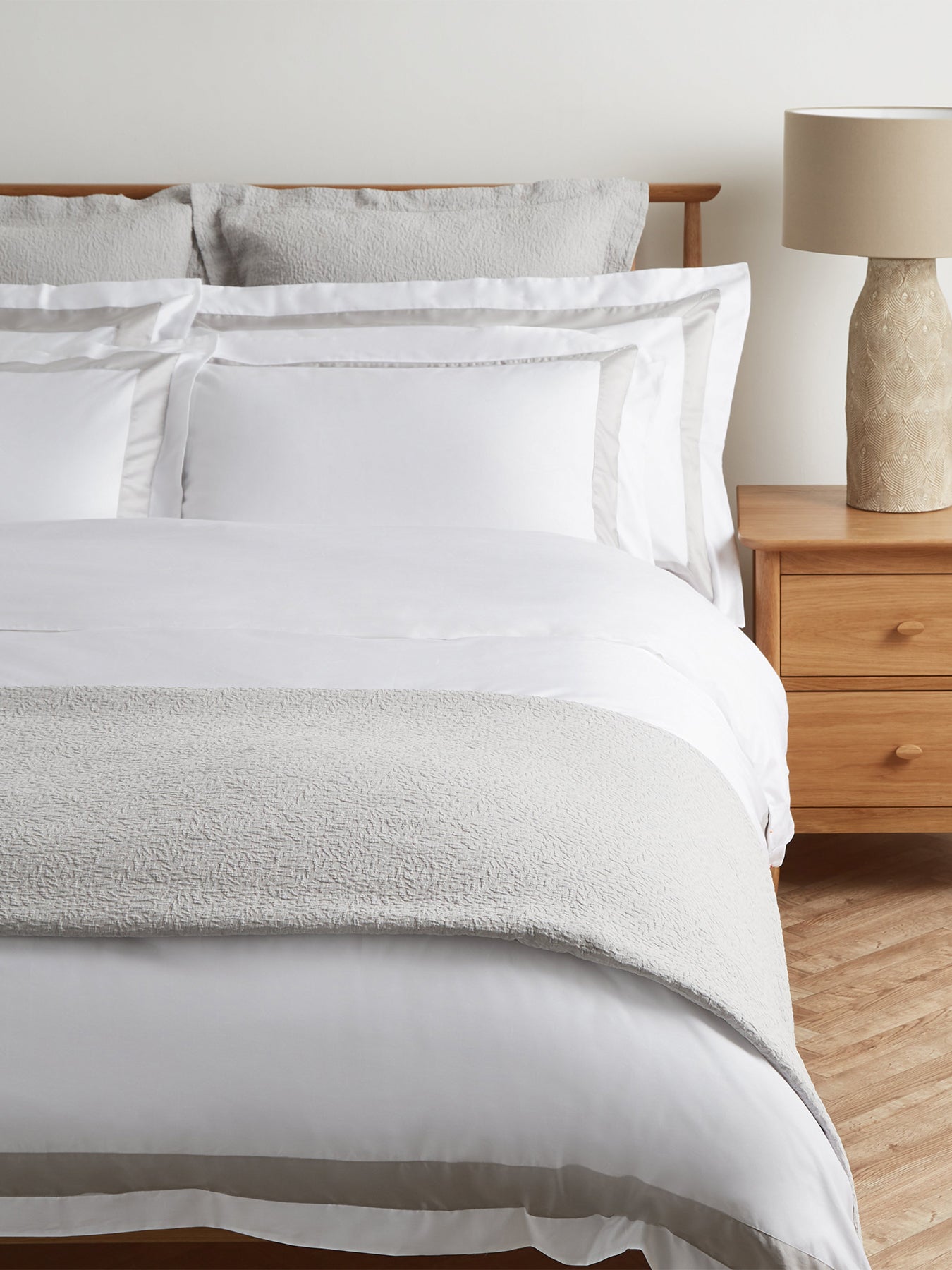 Eldon Duvet Cover Superking White