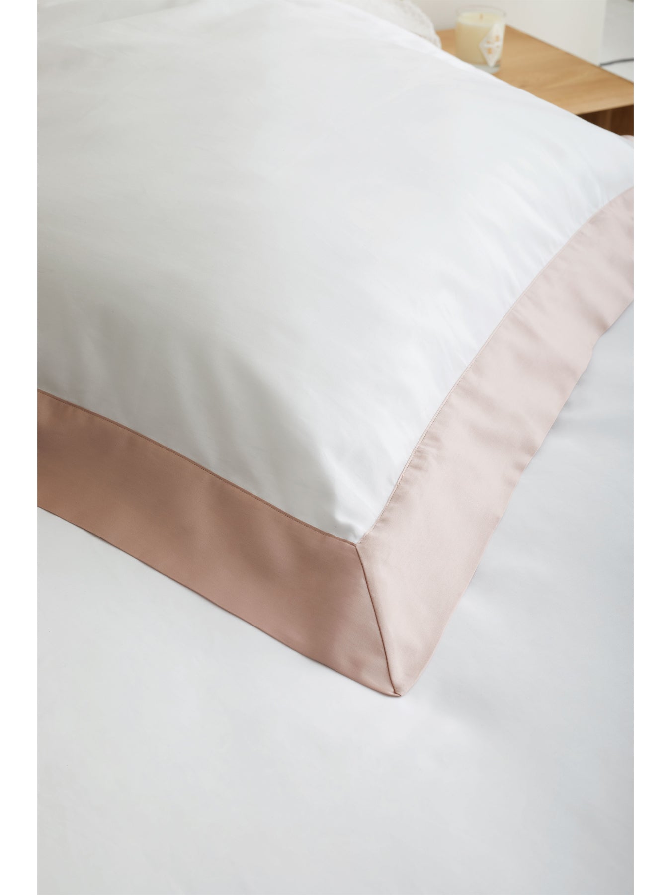 Tyne Collection Oxford Pillowcase Standard Pink