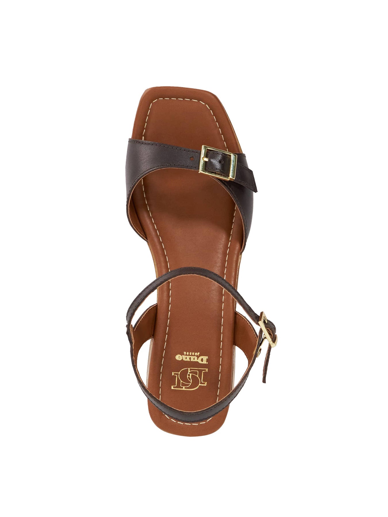 Jeane Heeled Sandals Brown
