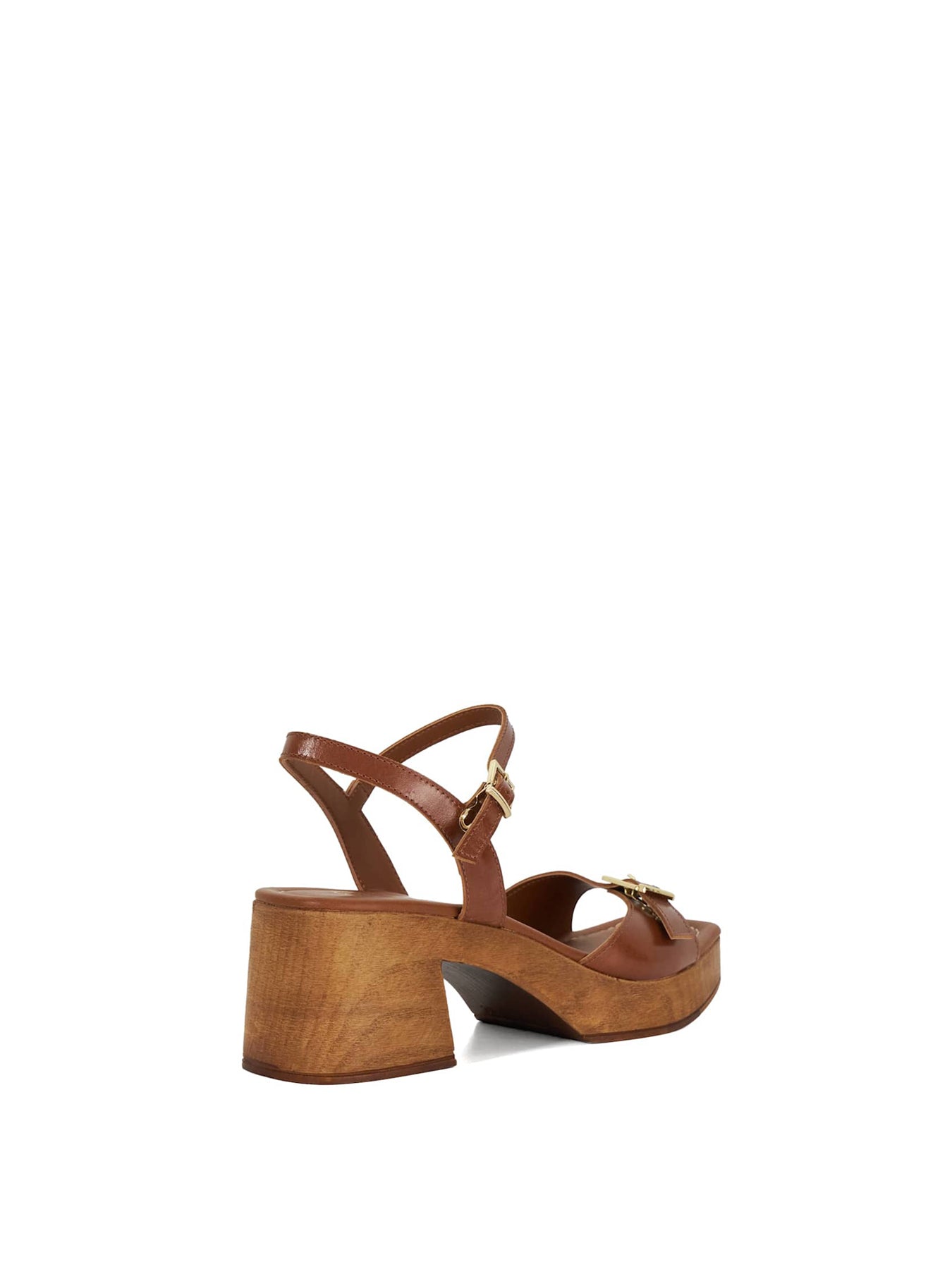 Jeane Heeled Sandals Brown