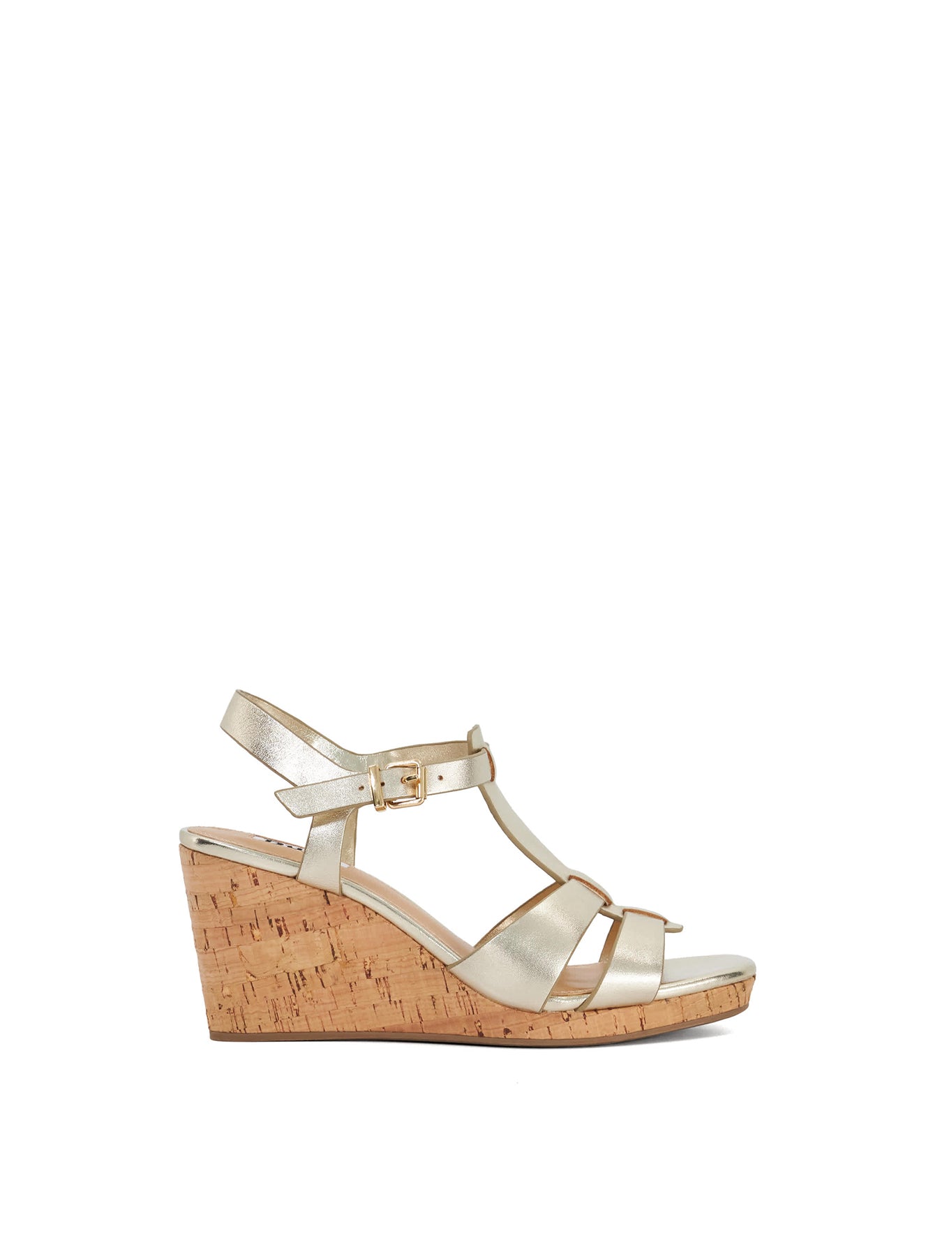 Kastro Heeled Sandals Gold