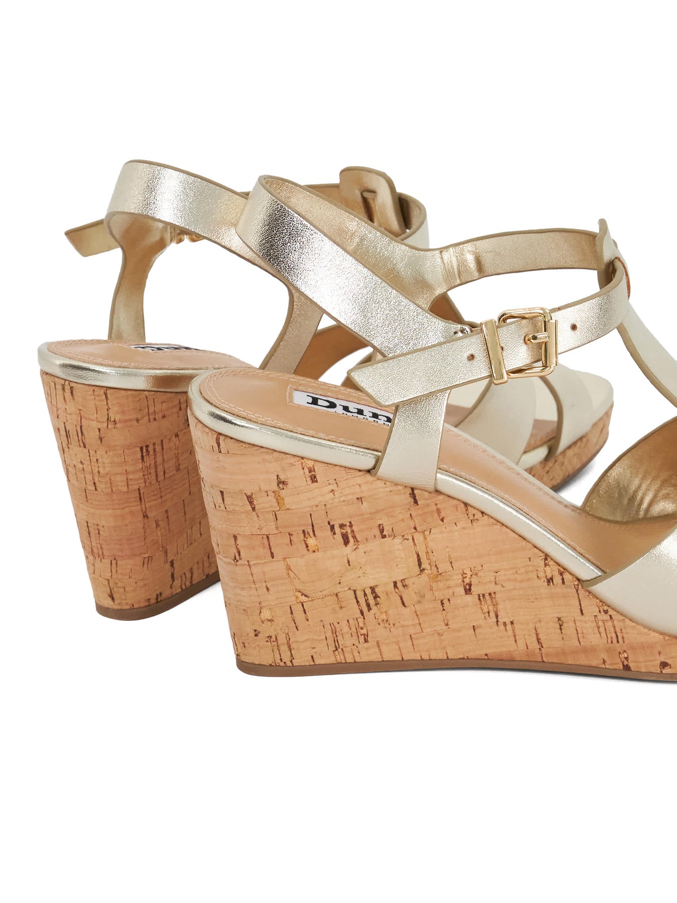 Kastro Heeled Sandals Gold
