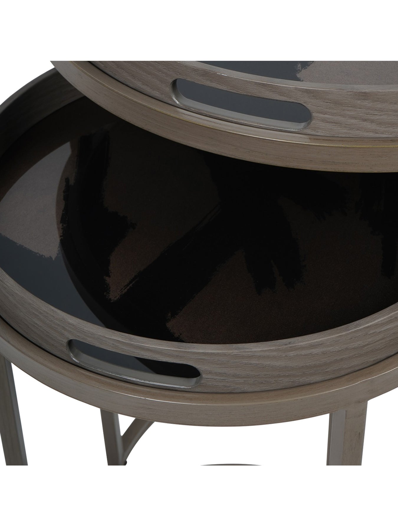 Impasto Brushstroke Side Tray Tables Multi