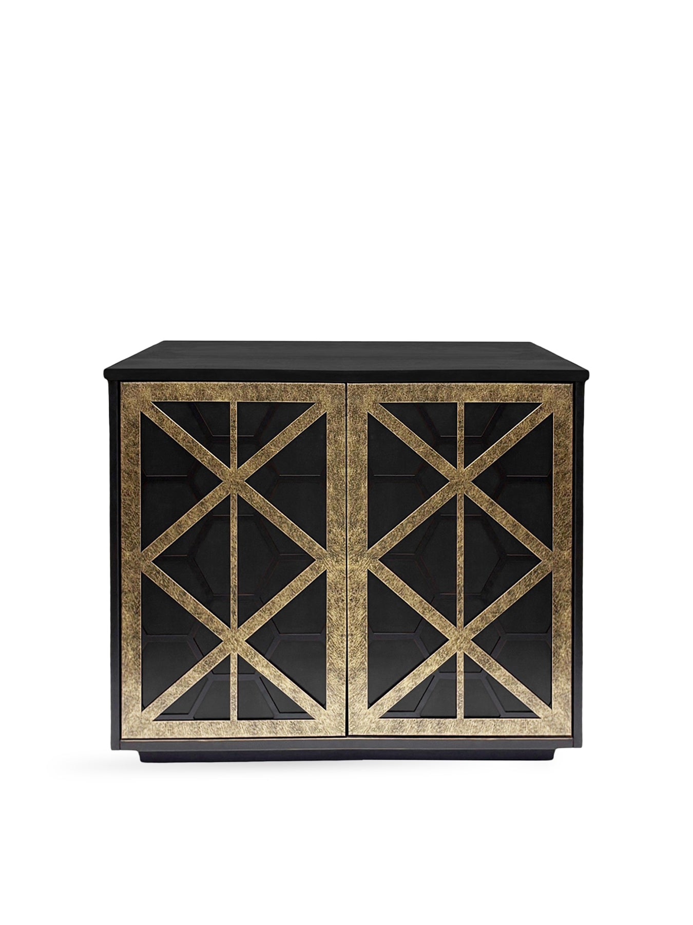 Reeno Fretwork 2 Door Cabinet