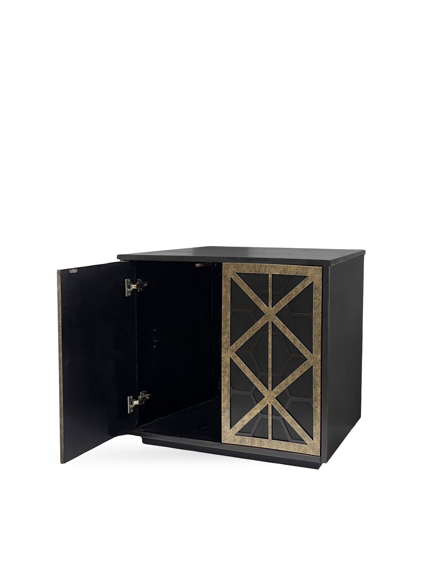Reeno Fretwork 2 Door Cabinet